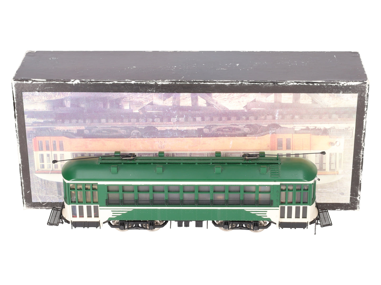 Western Hobbycraft O Scale BRASS San Francisco Powered Trolley #78 EX/Box