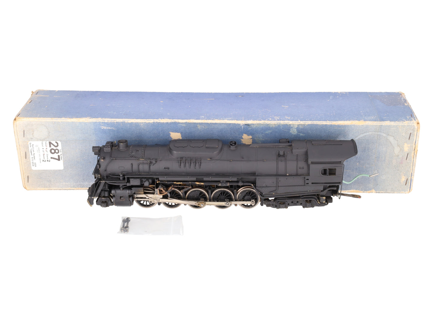 Westside Model Co. O Scale BRASS PRR J-1 2-10-4 Steam Locomotive #6137 EX/Box