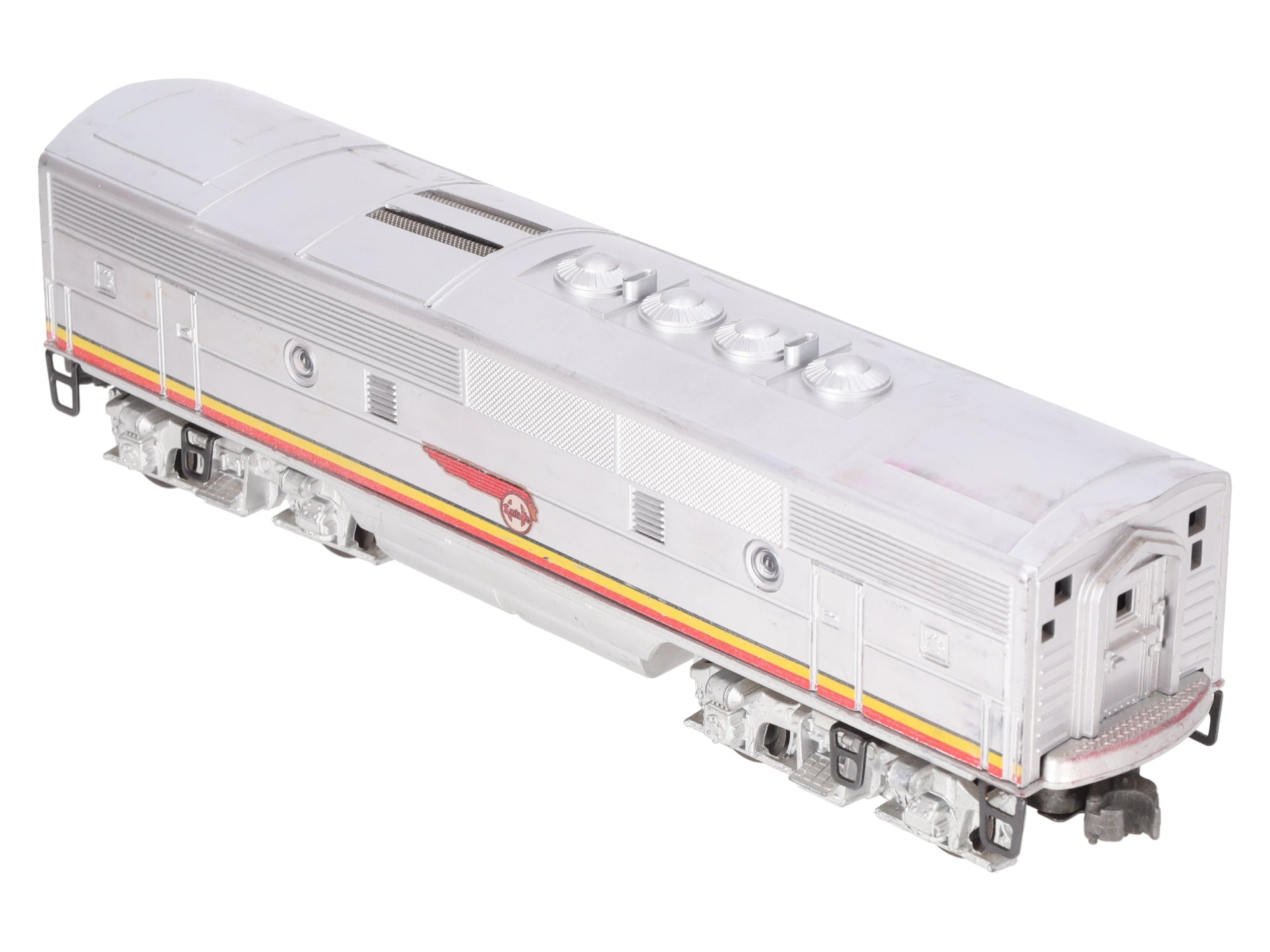 Lionel 2343C Vintage O Santa Fe F-3 Screen Top Non-Pwd. B-Unit Diesel Locomotive VG