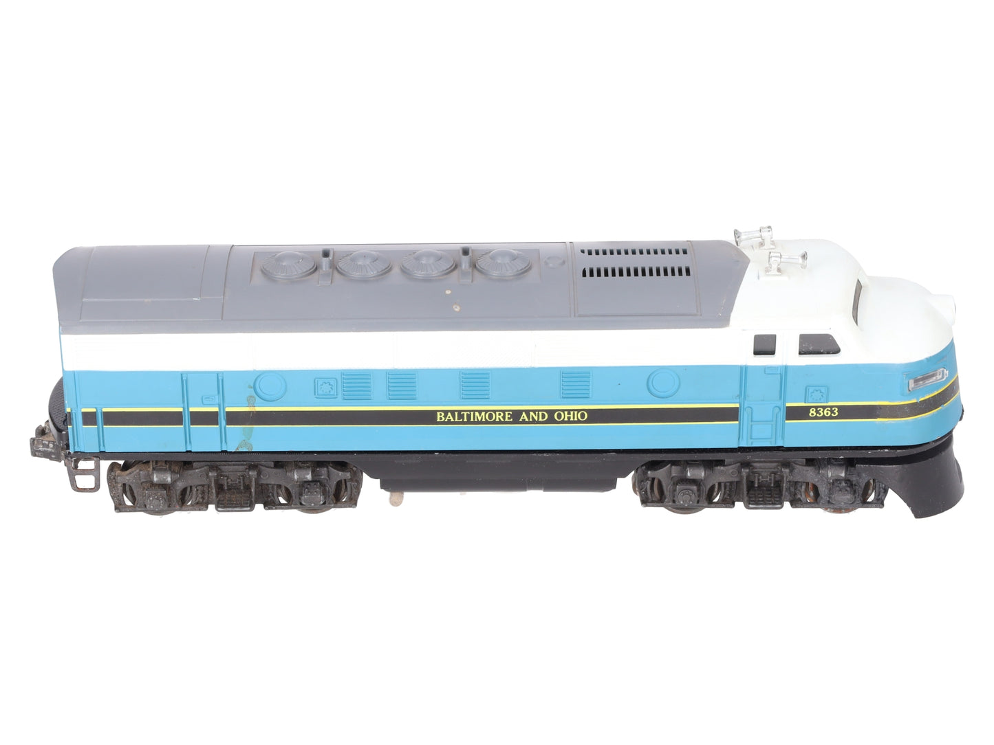 Lionel 6-8363 O Gauge Baltimore & Ohio F3 Powered A Unit Diesel Locomotive VG