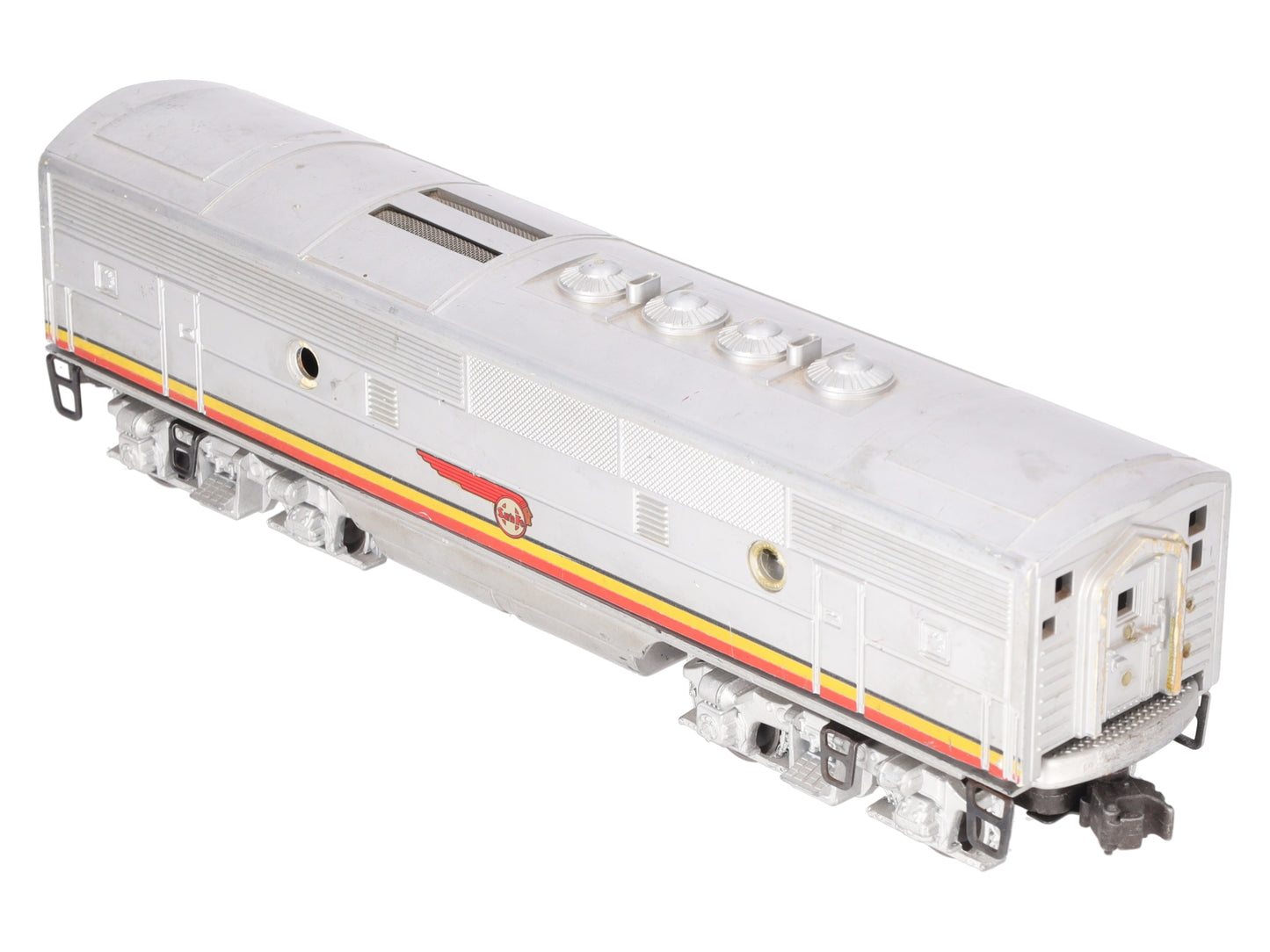 Lionel 2343C Vintage O Santa Fe F-3 Screen Top Non-Pwd. B-Unit Diesel Locomotive VG