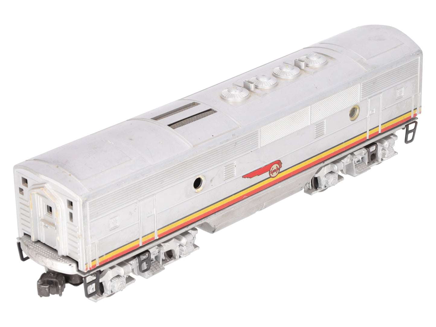 Lionel 2343C Vintage O Santa Fe F-3 Screen Top Non-Pwd. B-Unit Diesel Locomotive VG