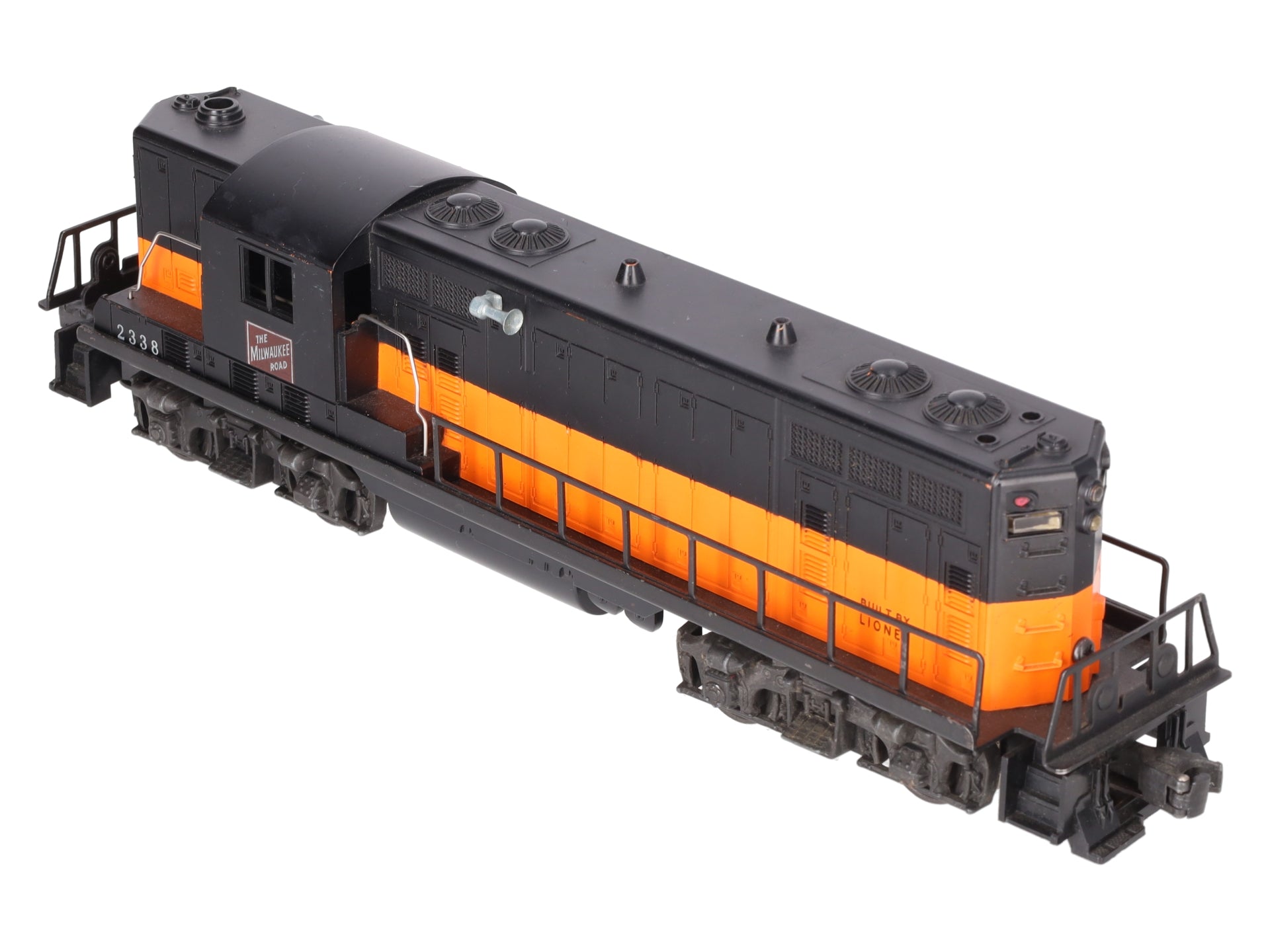Lionel 2338 Vintage O Gauge Milwaukee Road Powered GP-7 Diesel Locomotive VG