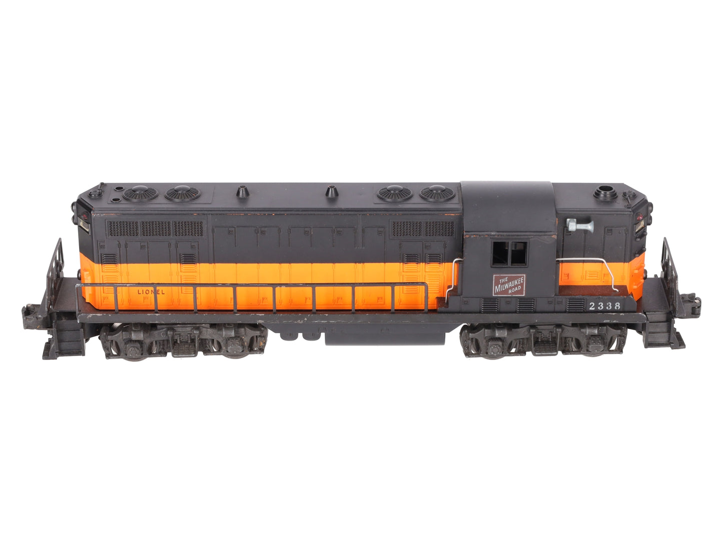 Lionel 2338 Vintage O Gauge Milwaukee Road Powered GP-7 Diesel Locomotive VG