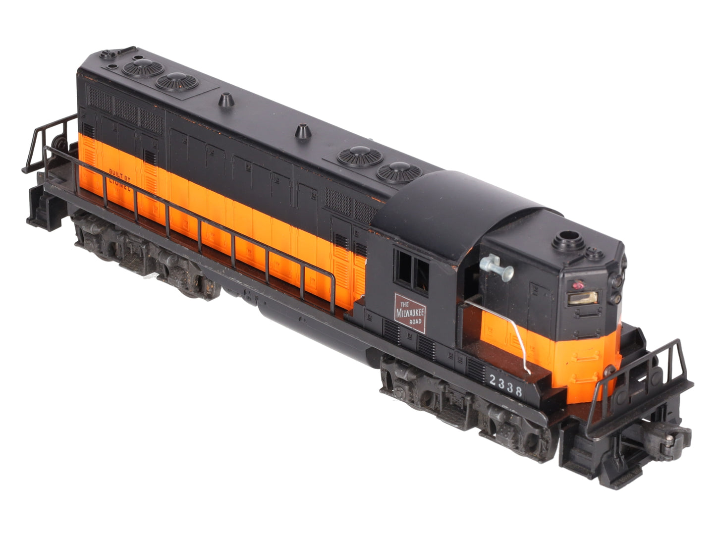 Lionel 2338 Vintage O Gauge Milwaukee Road Powered GP-7 Diesel Locomotive VG