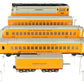 Lionel 250E Vintage O Prewar Hiawatha Steam Locomotive & Passenger Car Set VG
