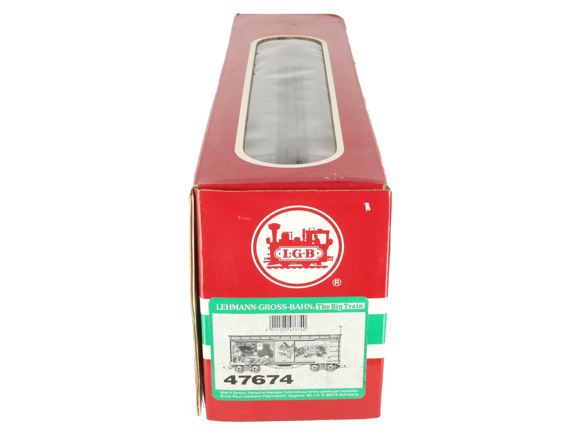 LGB 47674 G Scale Christmas Boxcar EX/Box