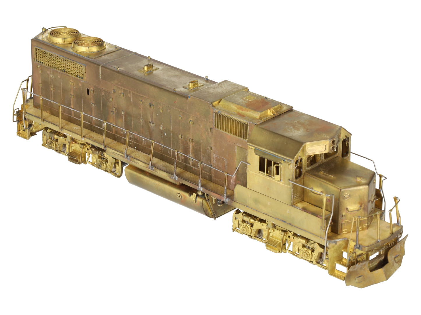 Overland OMI-1754 S Scale GP38-2 BRASS  Low Hood Diesel Locomotive VG/Box