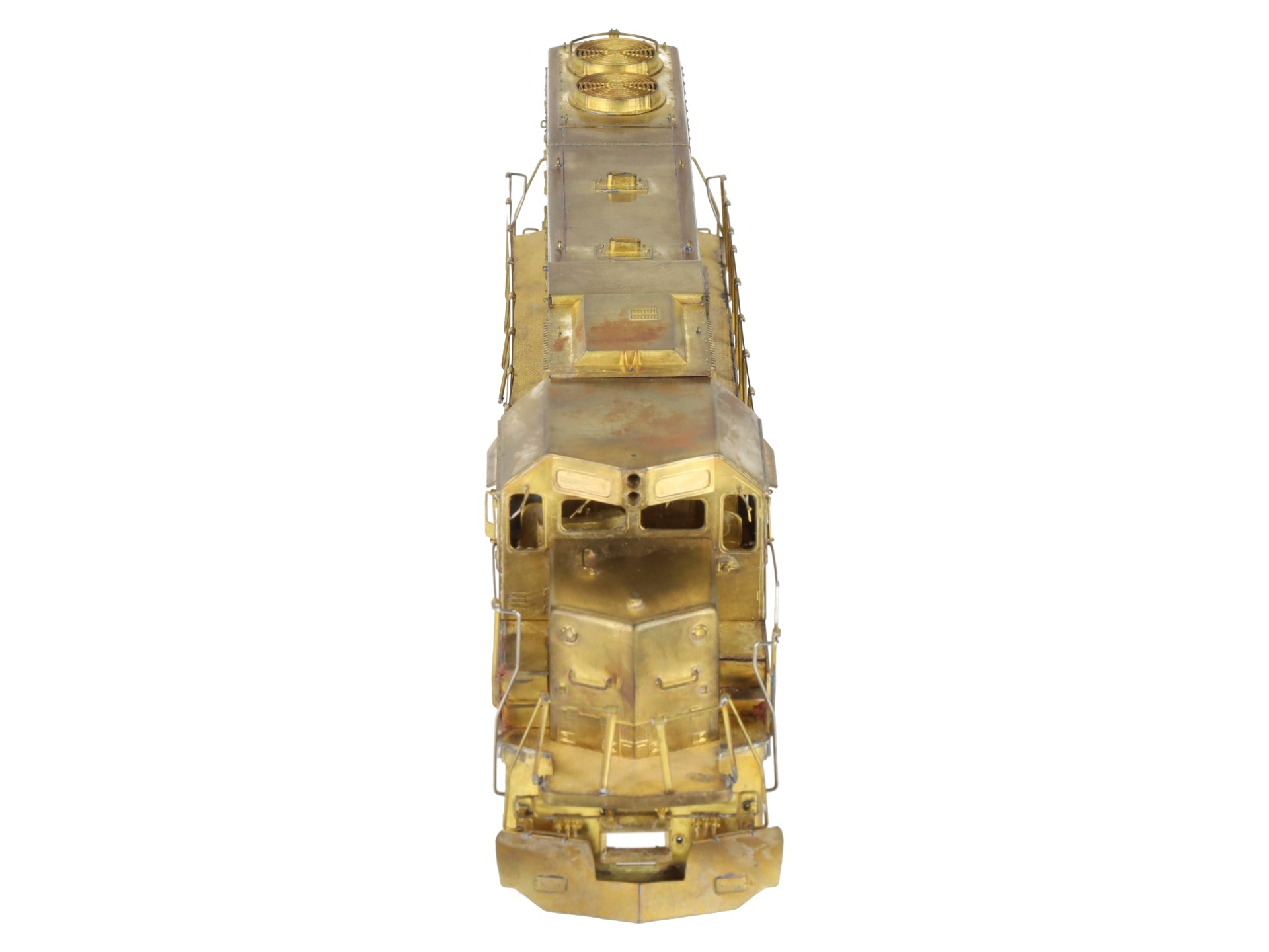 Overland OMI-1754 S Scale GP38-2 BRASS  Low Hood Diesel Locomotive VG/Box