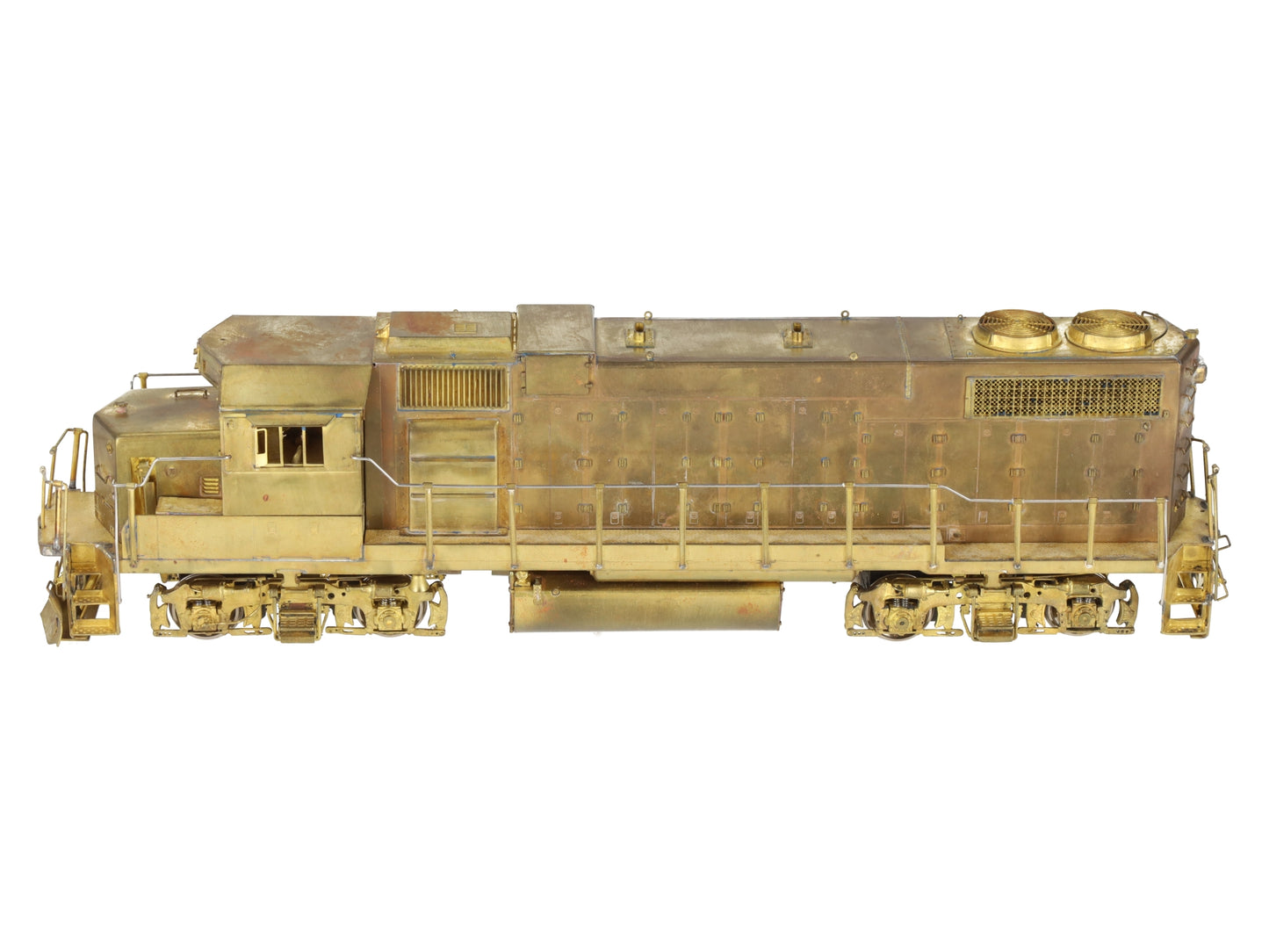 Overland OMI-1754 S Scale GP38-2 BRASS  Low Hood Diesel Locomotive VG/Box