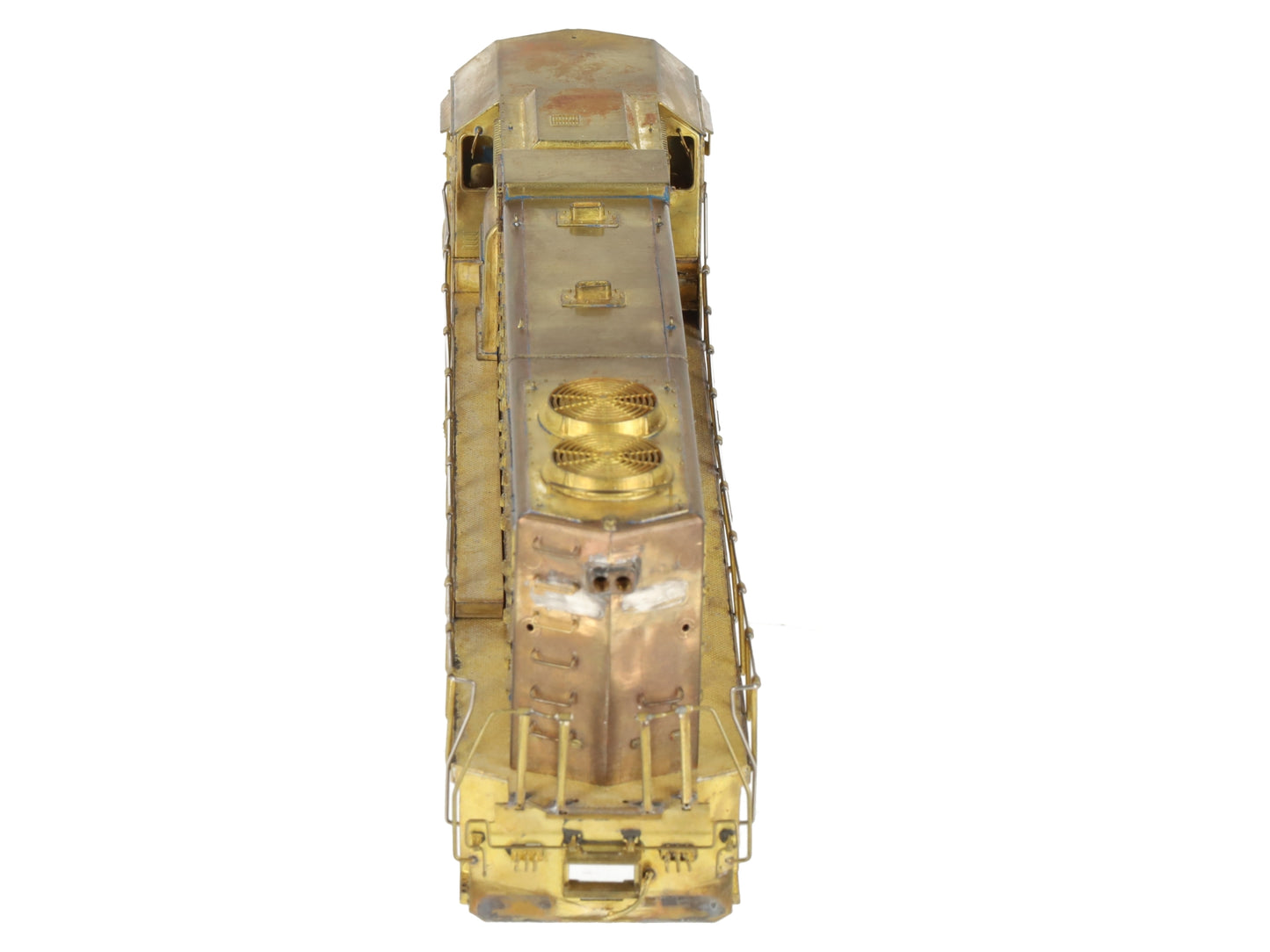 Overland OMI-1754 S Scale GP38-2 BRASS  Low Hood Diesel Locomotive VG/Box