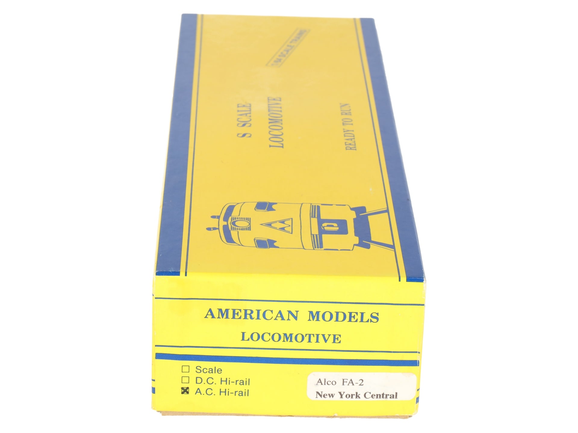 American Models S Scale NYC Alco FA-2 Powered Diesel Locomotive #1120 LN/Box