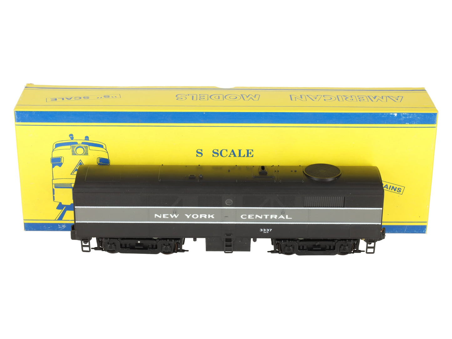 American Model S Scale NYC Alco FB-2 Dummy Diesel #3337 w/ Sound Unit EX/Box