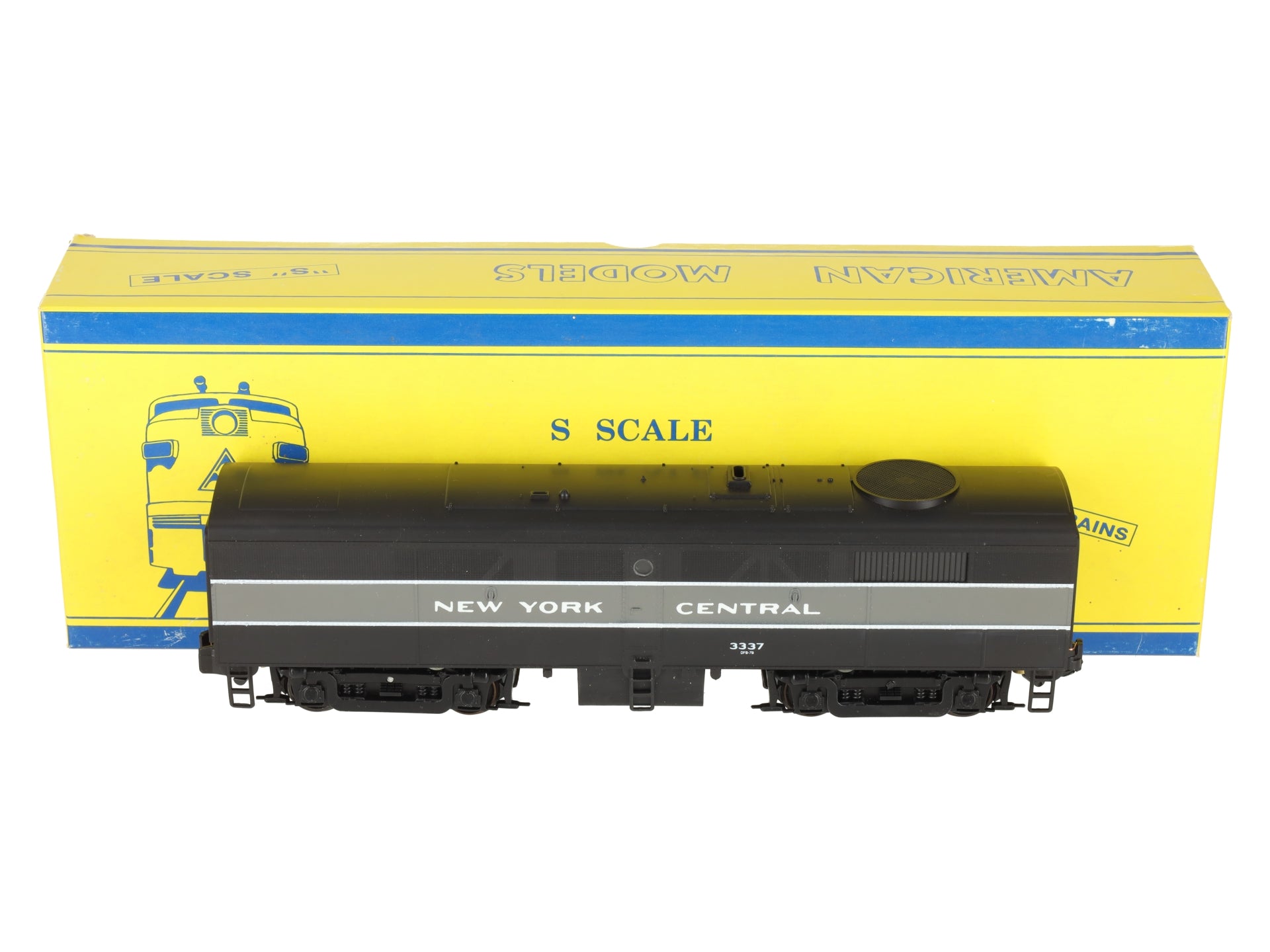 American Model S Scale NYC Alco FB-2 Dummy Diesel #3337 w/ Sound Unit EX/Box