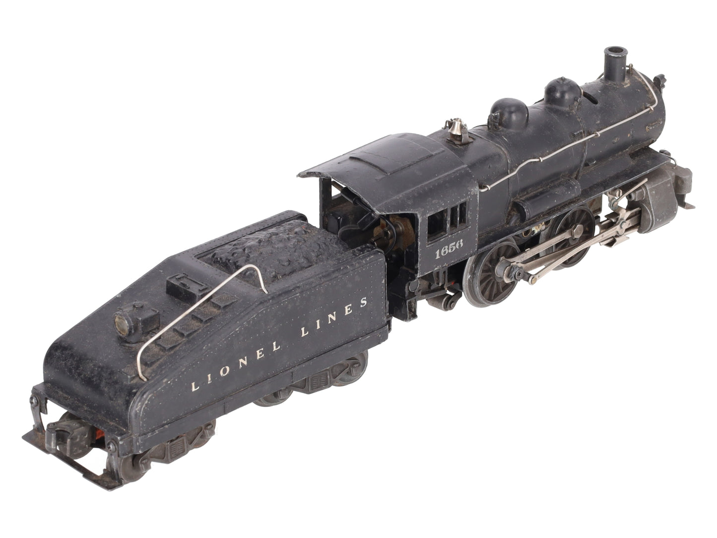Lionel 1656 Vintage O Lionel Lines 0-4-0 Steam Locomotive & 6403B Tender w Bell VG