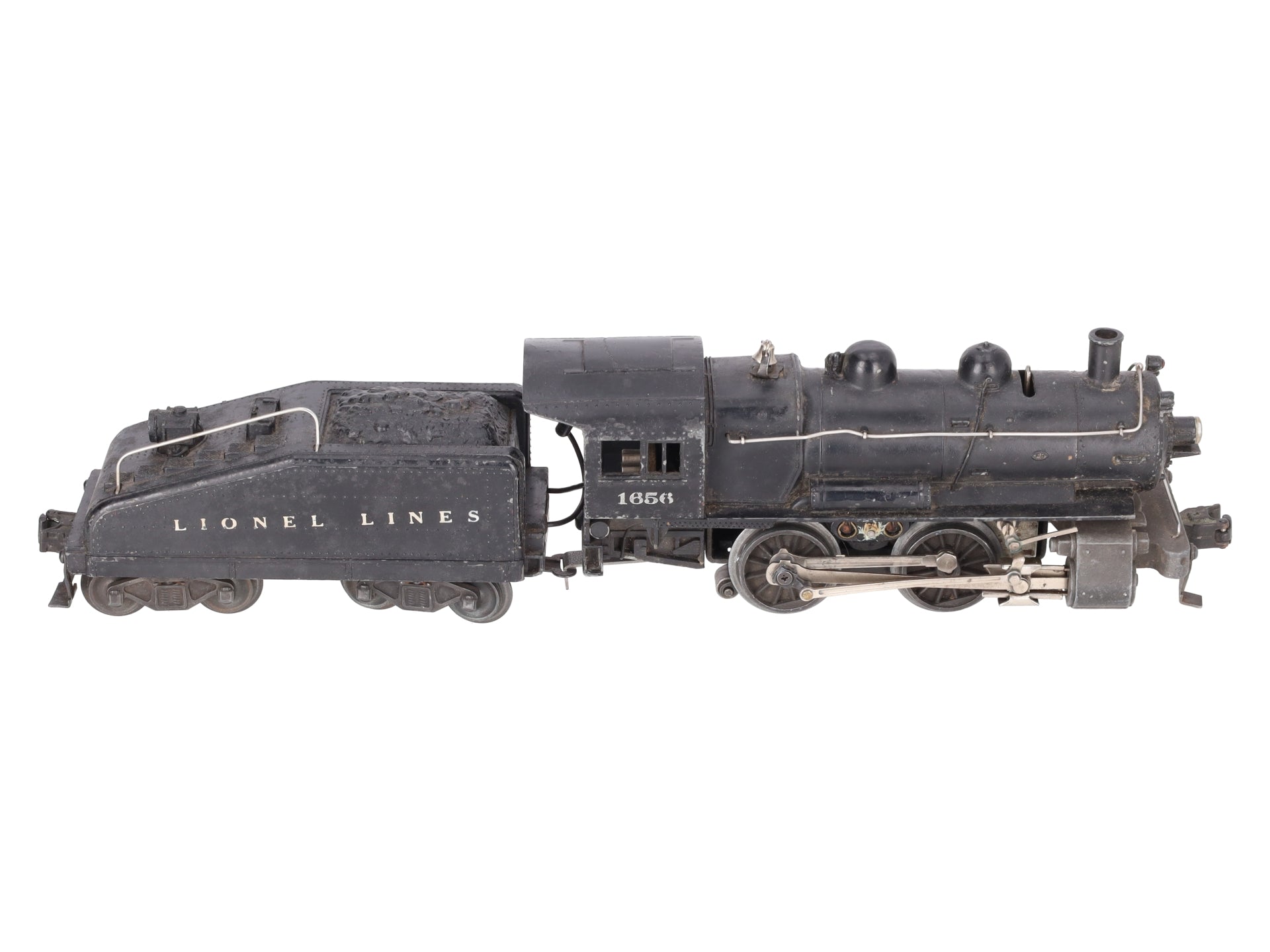 Lionel 1656 Vintage O Lionel Lines 0-4-0 Steam Locomotive & 6403B Tender w Bell VG