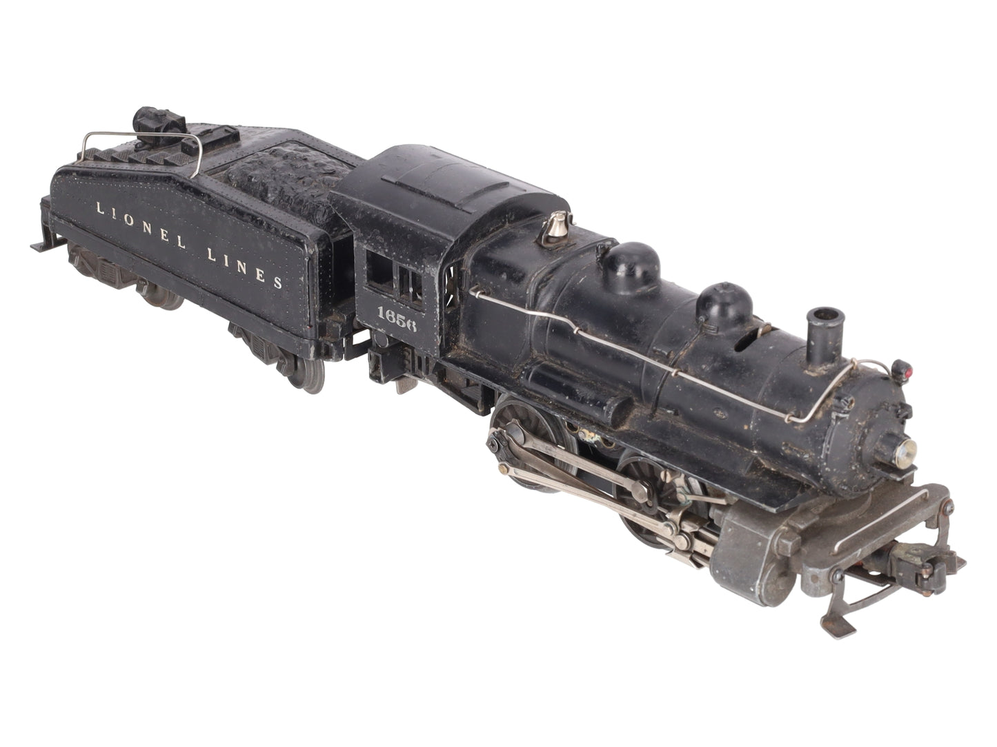 Lionel 1656 Vintage O Lionel Lines 0-4-0 Steam Locomotive & 6403B Tender w Bell VG