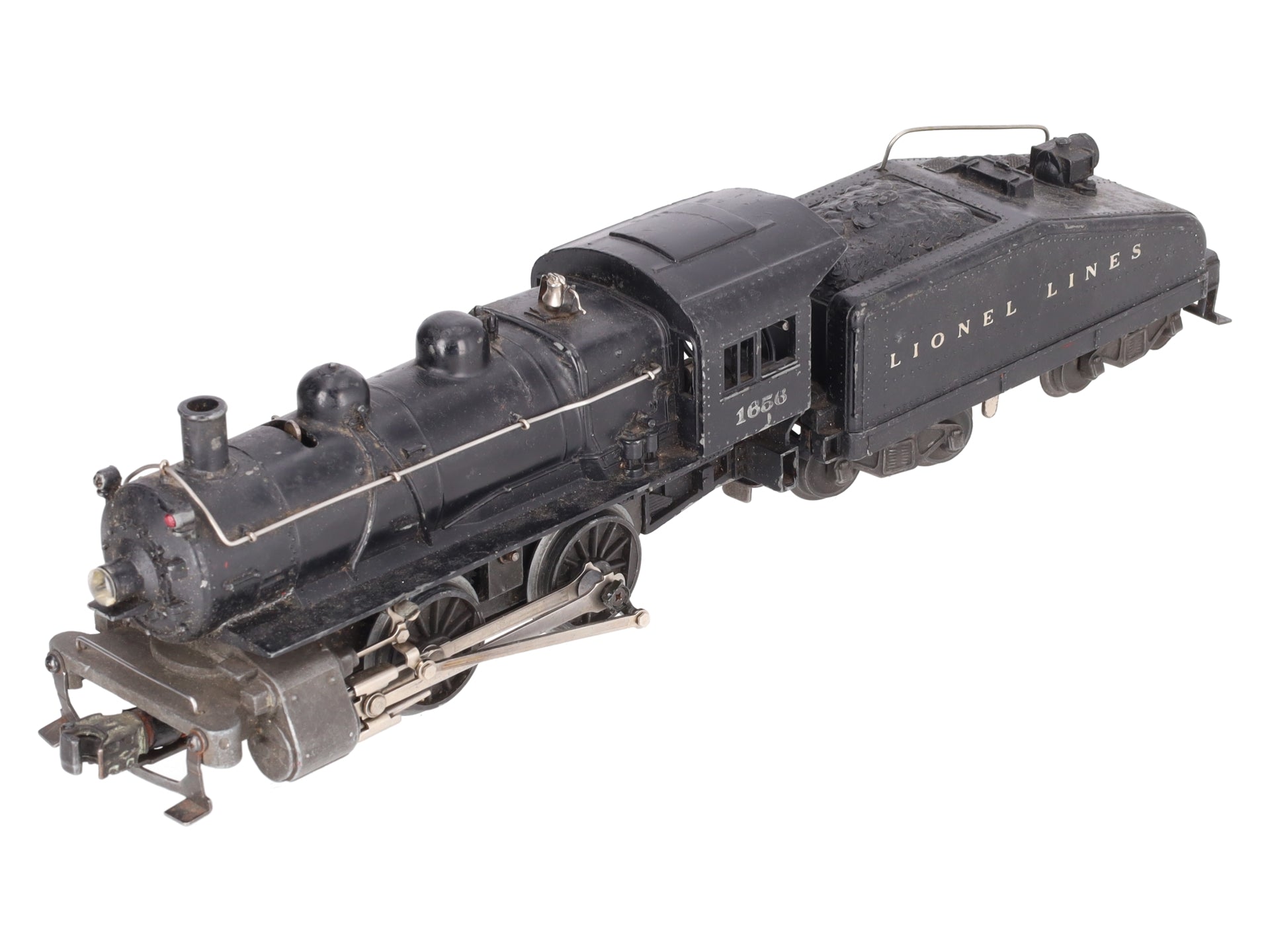 Lionel 1656 Vintage O Lionel Lines 0-4-0 Steam Locomotive & 6403B Tender w Bell VG