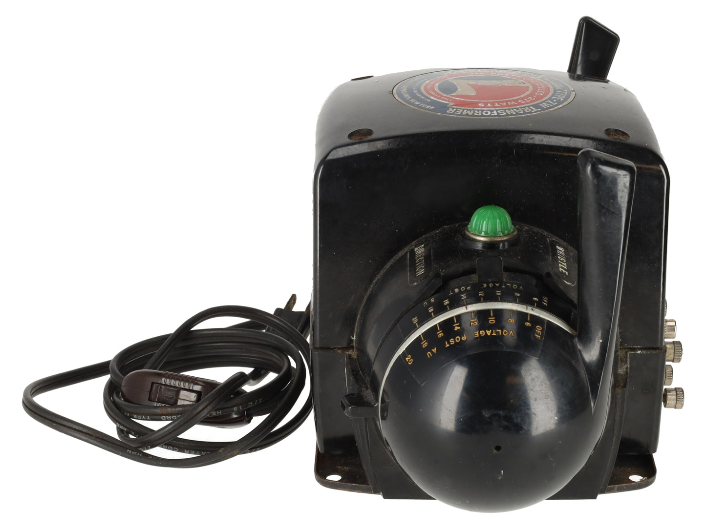 Lionel ZW O Gauge Vintage Trainmaster 275 Watt Transformer with Whistle VG
