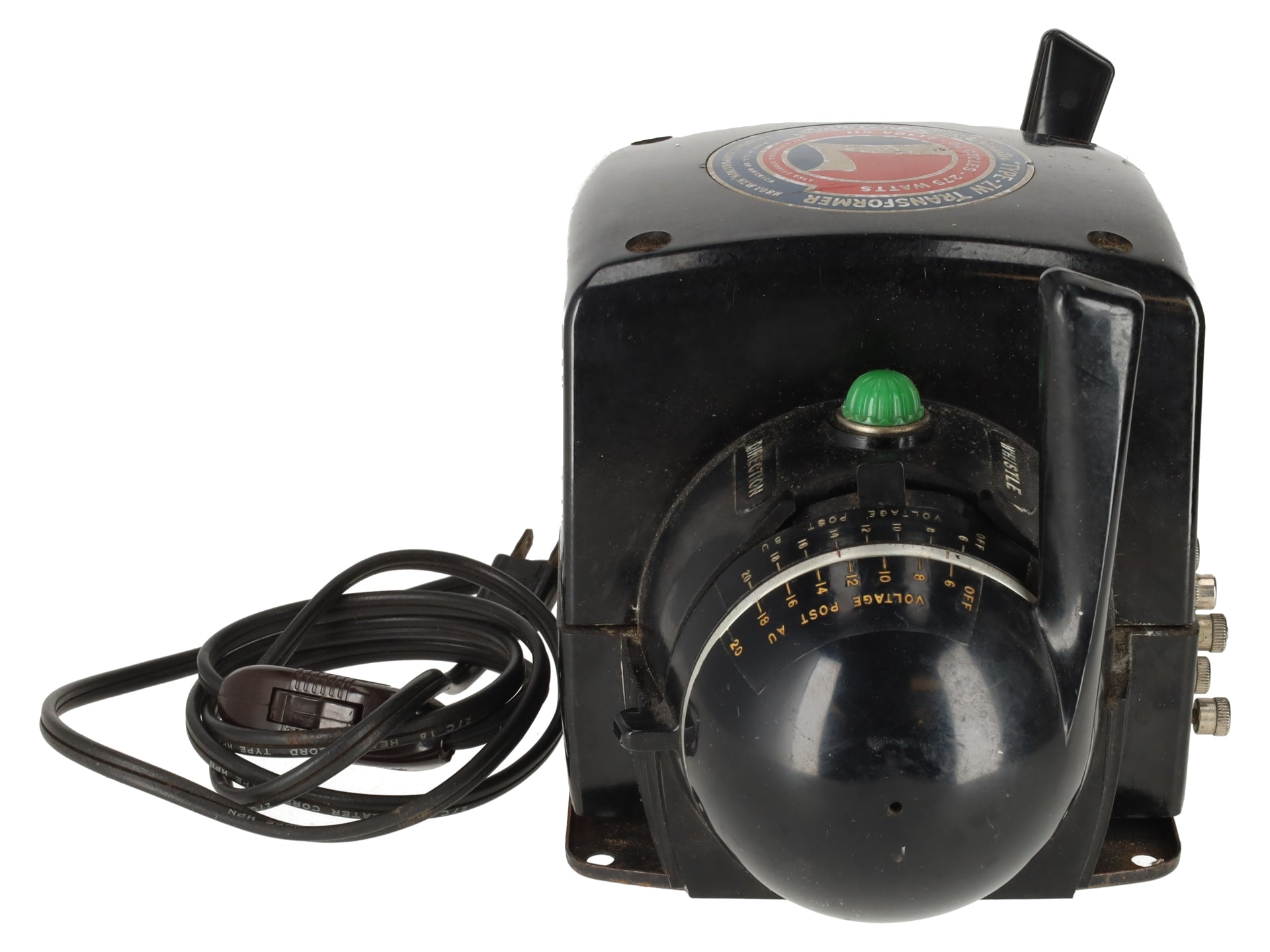 Lionel ZW O Gauge Vintage Trainmaster 275 Watt Transformer with Whistle VG