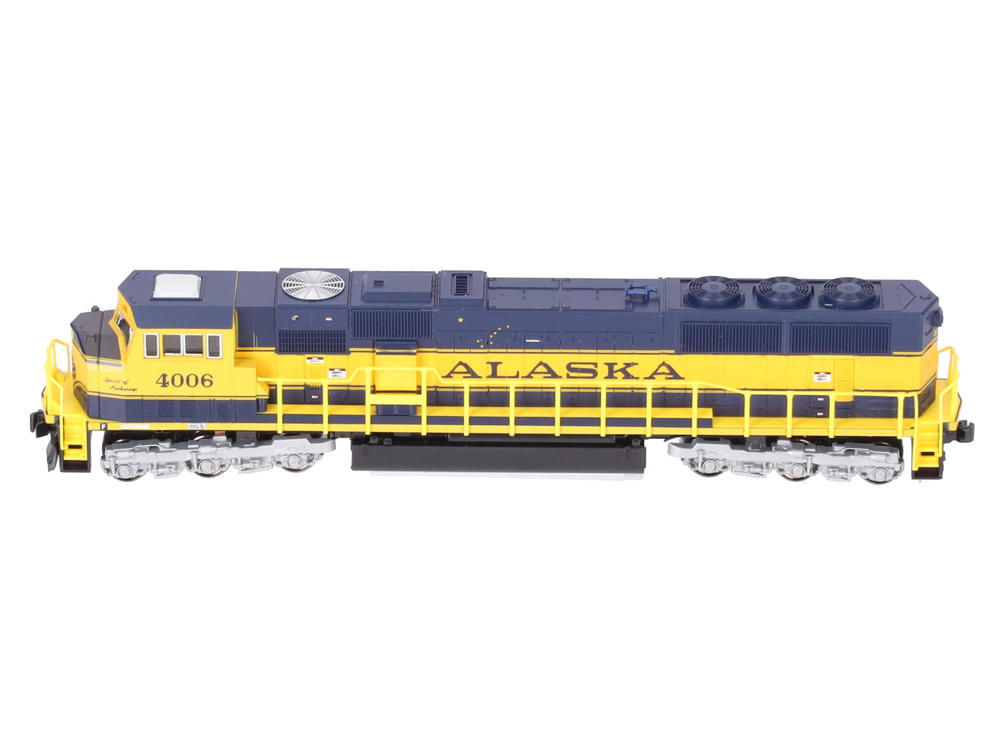 Kato 176-6408-DCC N Alaska Railroad SD70MAC Diesel with DCC #4006 LN/Box