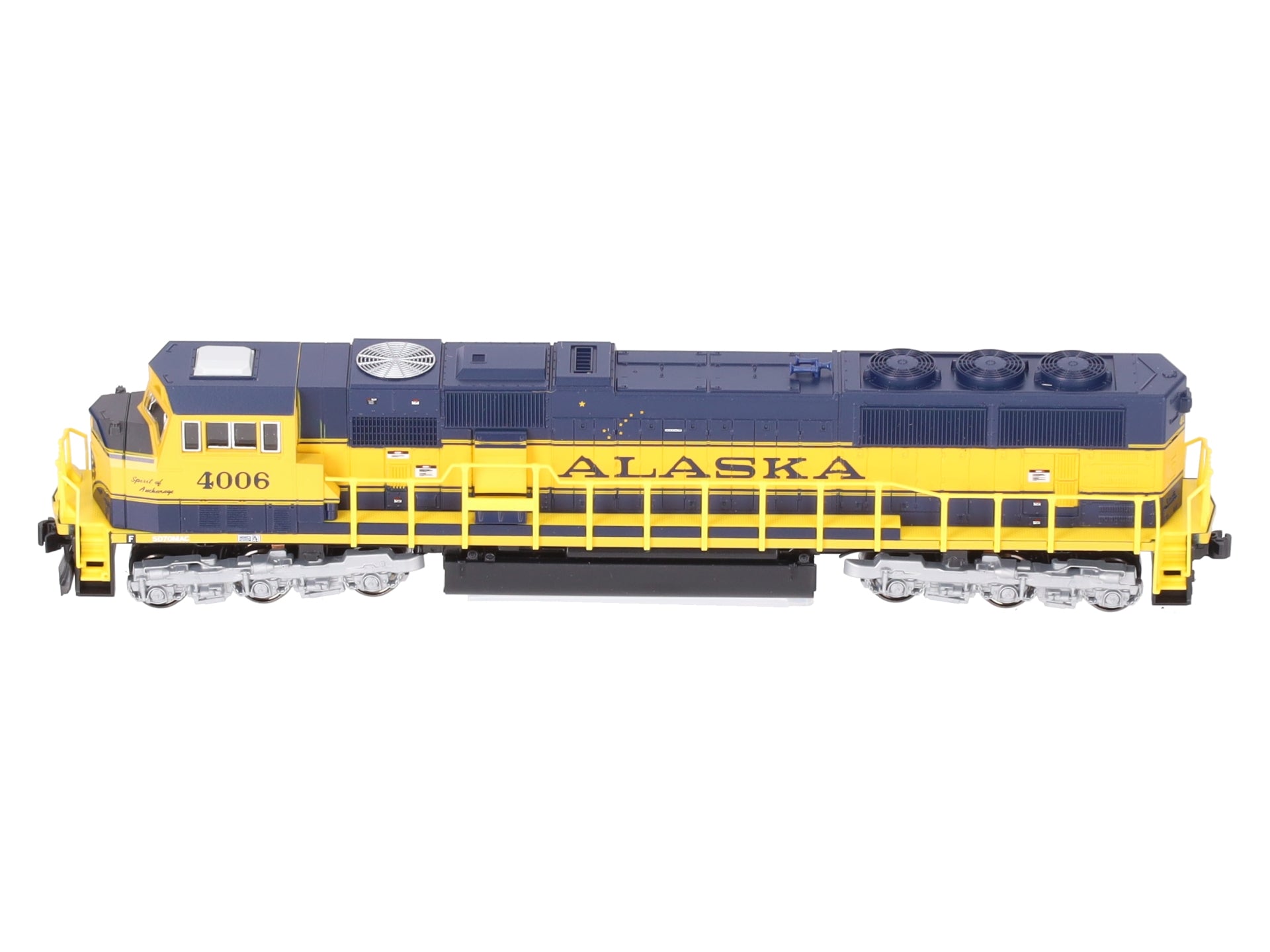 Kato 176-6408-DCC N Alaska Railroad SD70MAC Diesel with DCC #4006 LN/Box