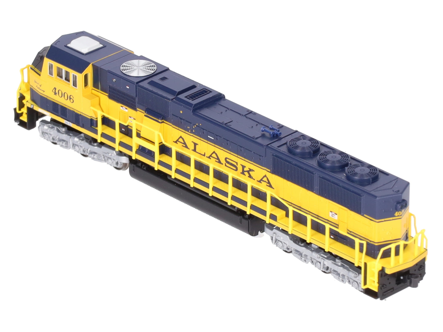 Kato 176-6408-DCC N Alaska Railroad SD70MAC Diesel with DCC #4006 LN/Box