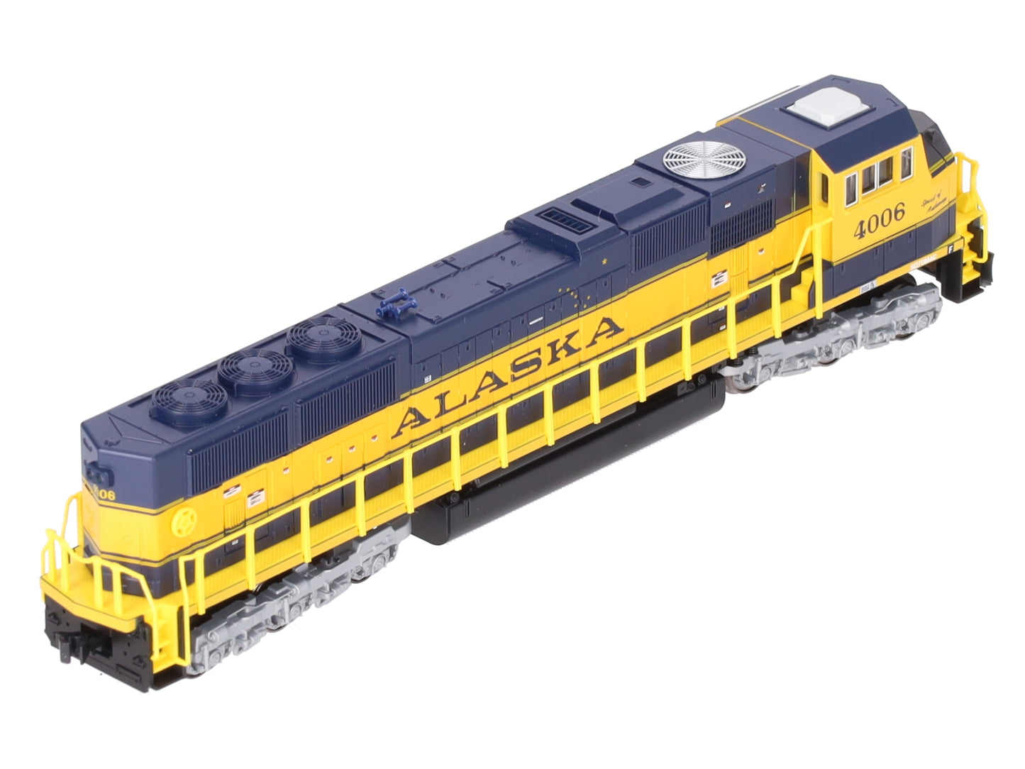 Kato 176-6408-DCC N Alaska Railroad SD70MAC Diesel with DCC #4006 LN/Box