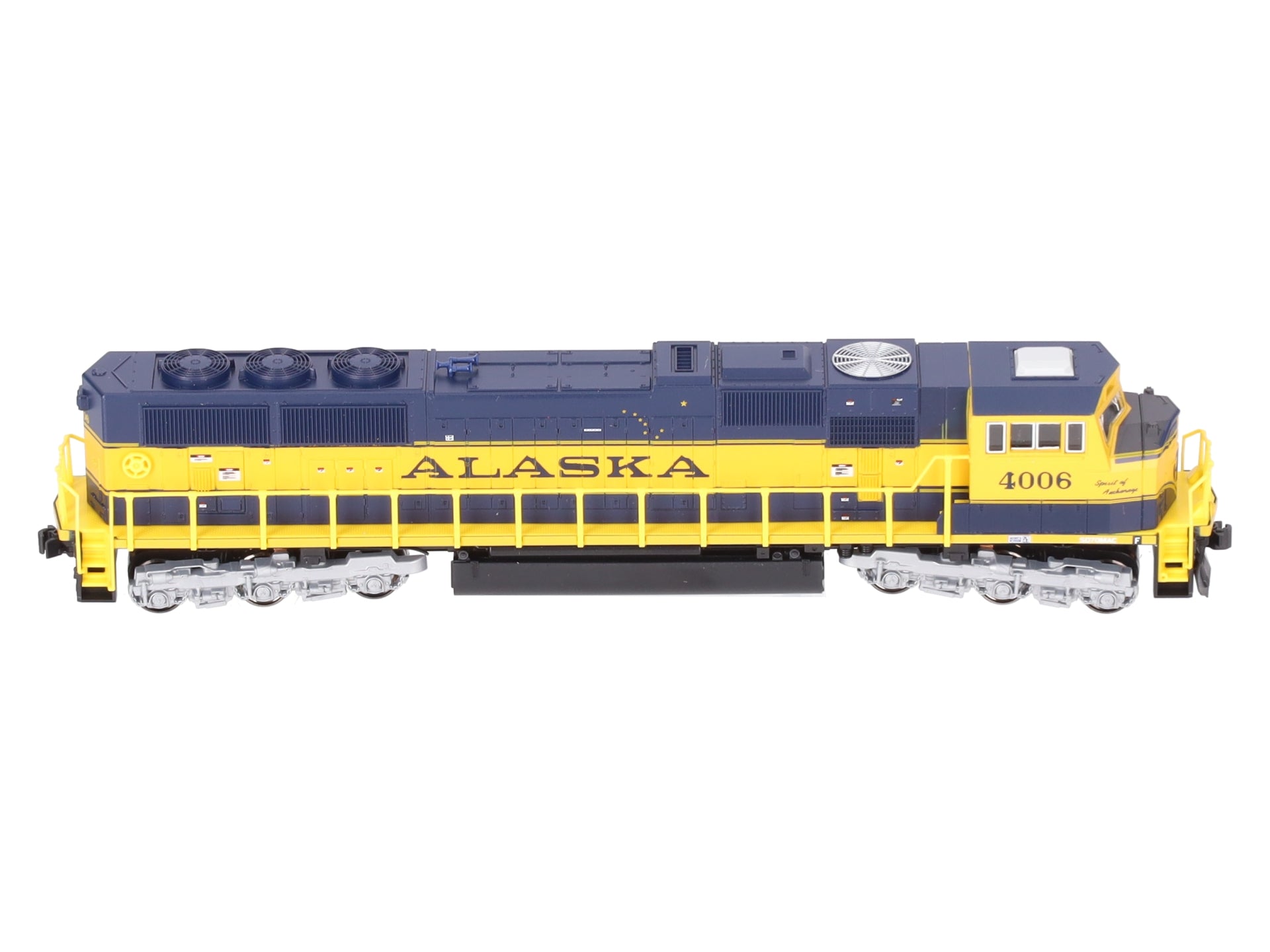 Kato 176-6408-DCC N Alaska Railroad SD70MAC Diesel with DCC #4006 LN/Box