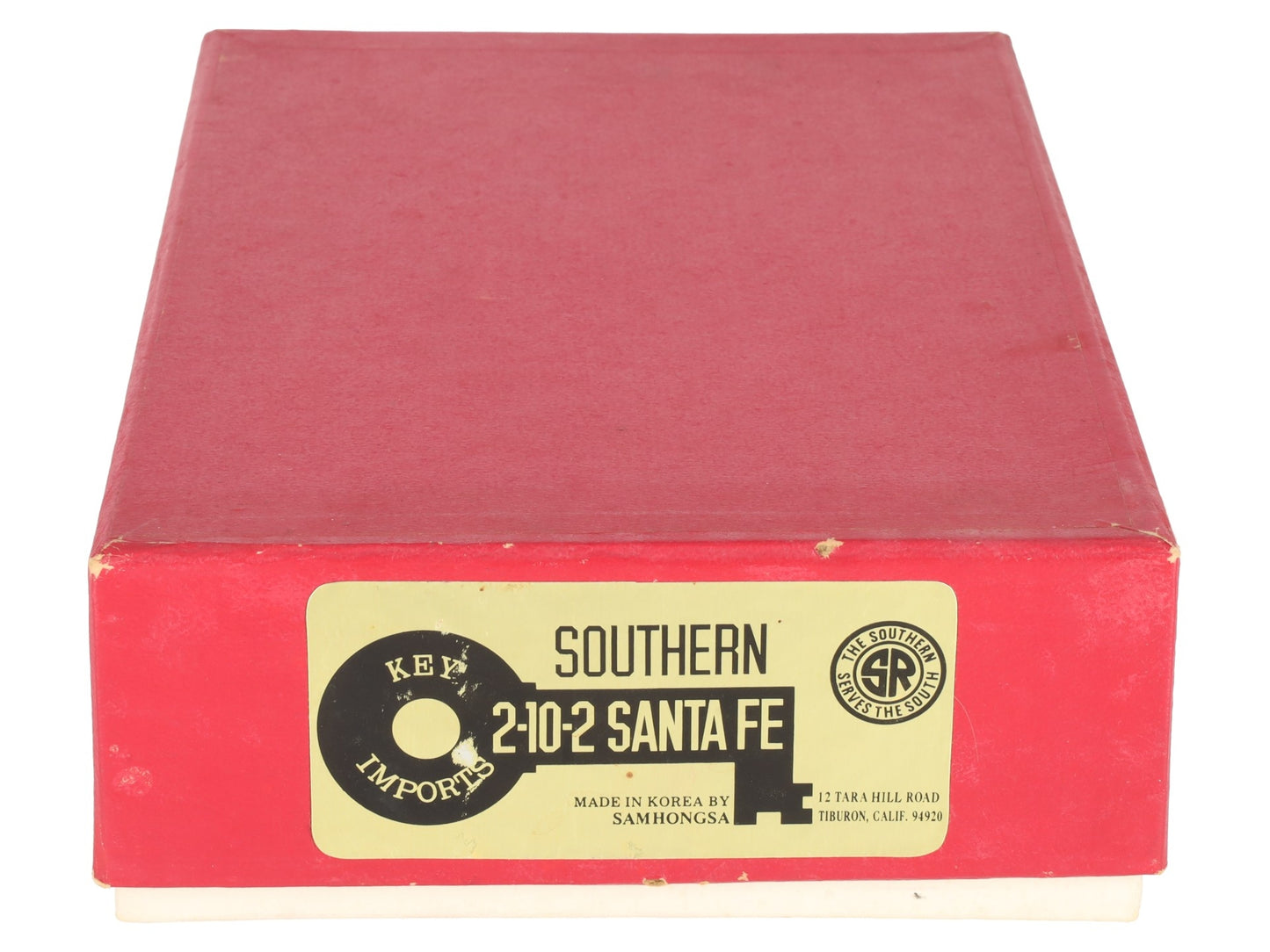 Key Imports HO BRASS Southern 2-10-2 Steam Locomotive & Tender VG/Box