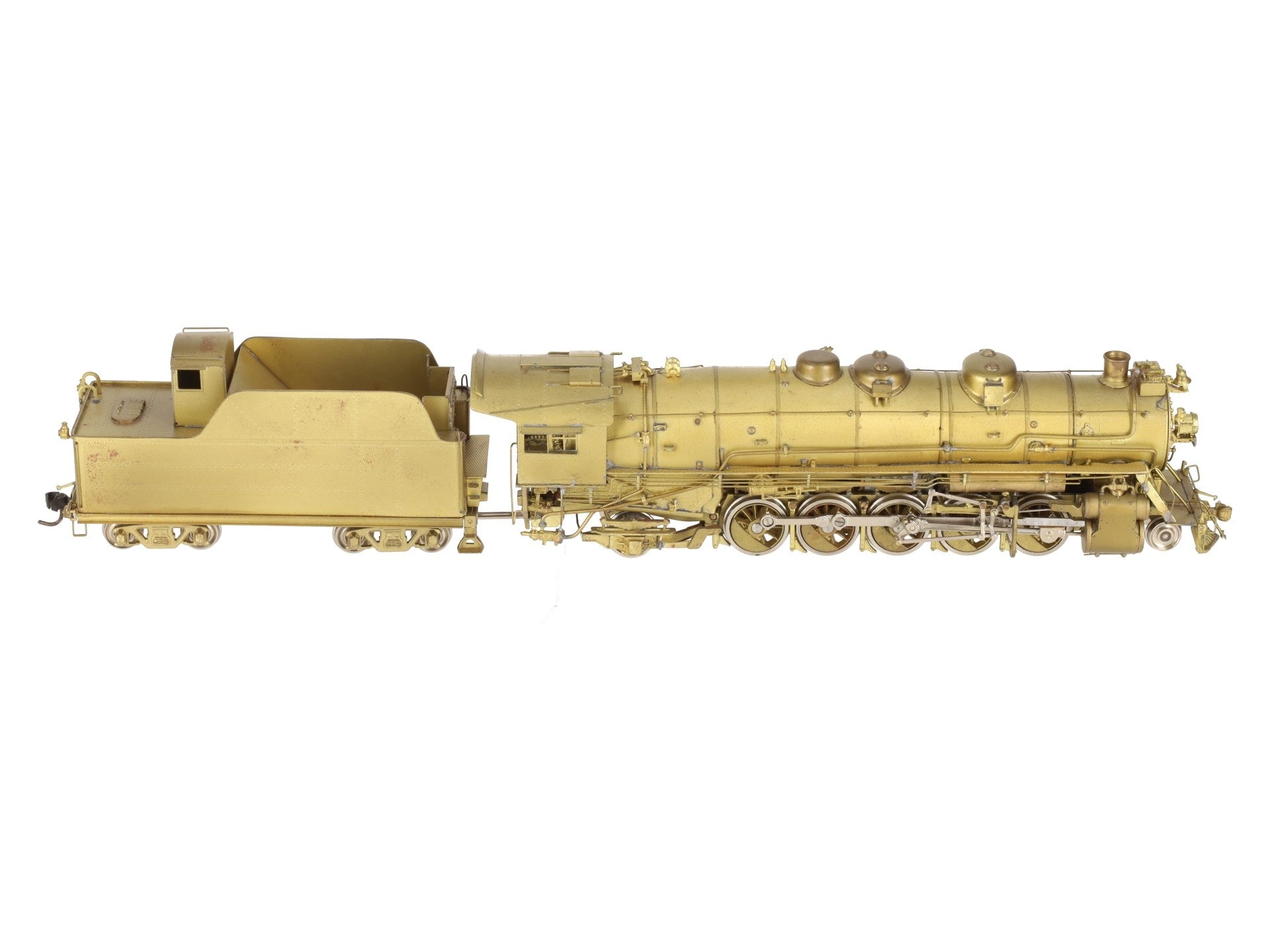Key Imports HO BRASS Southern 2-10-2 Steam Locomotive & Tender VG/Box