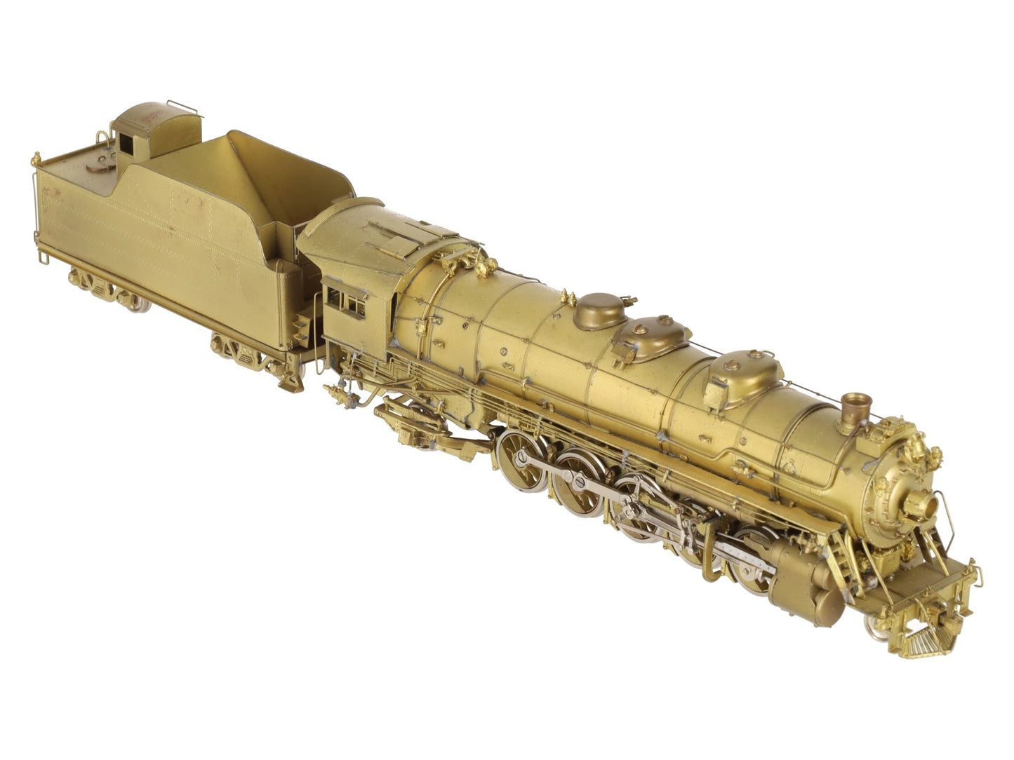Key Imports HO BRASS Southern 2-10-2 Steam Locomotive & Tender VG/Box