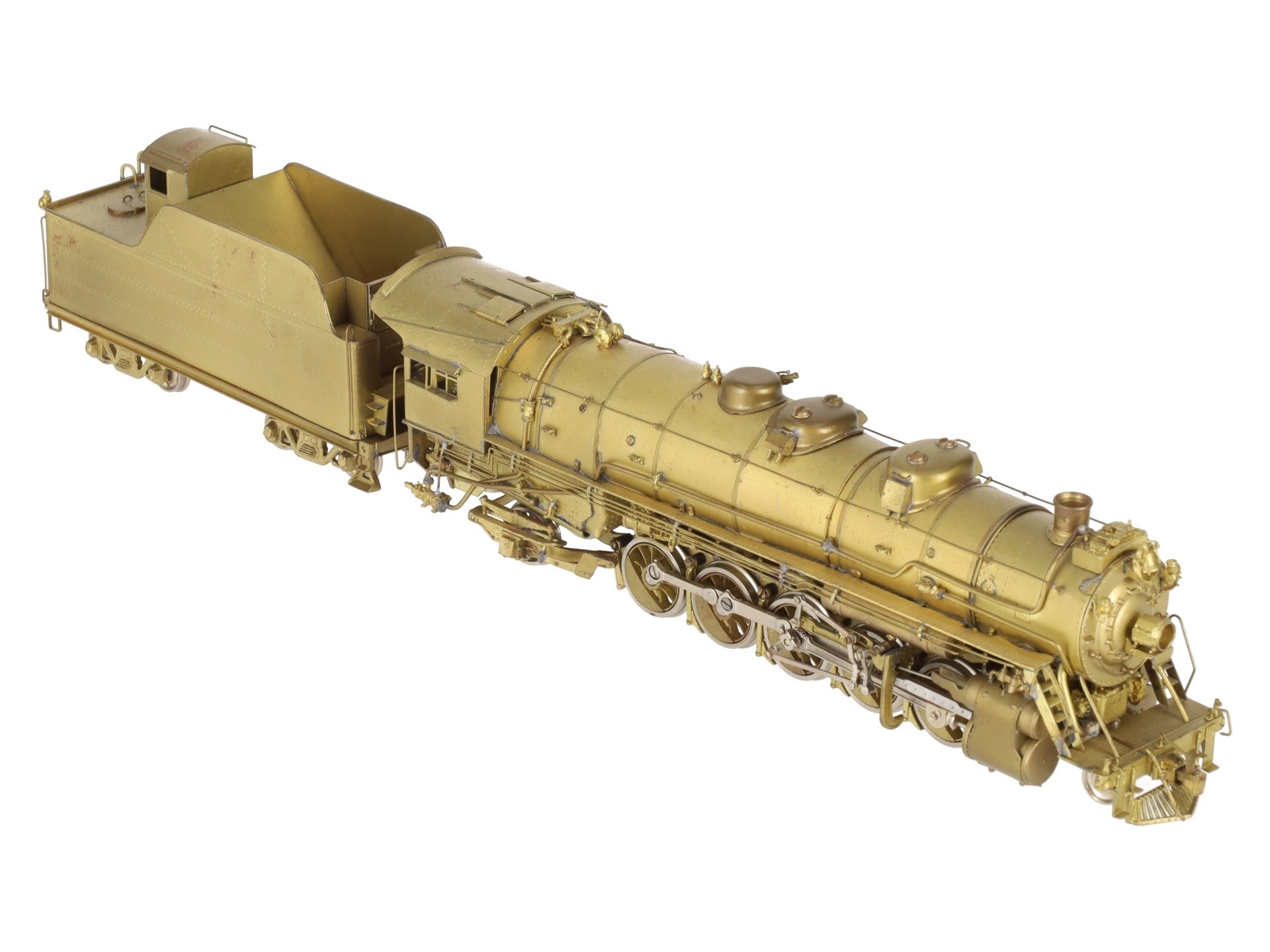Key Imports HO BRASS Southern 2-10-2 Steam Locomotive & Tender VG/Box