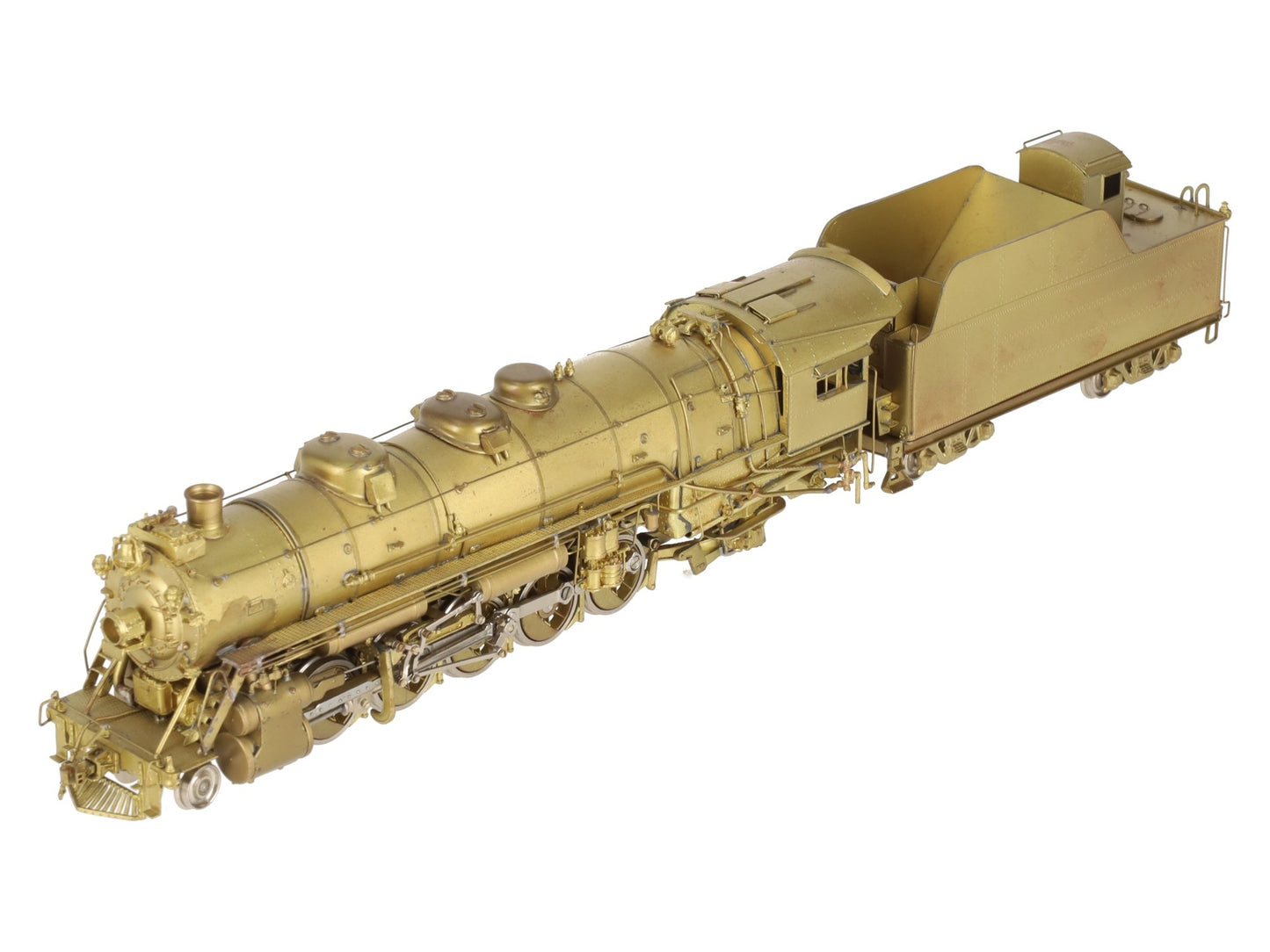 Key Imports HO BRASS Southern 2-10-2 Steam Locomotive & Tender VG/Box