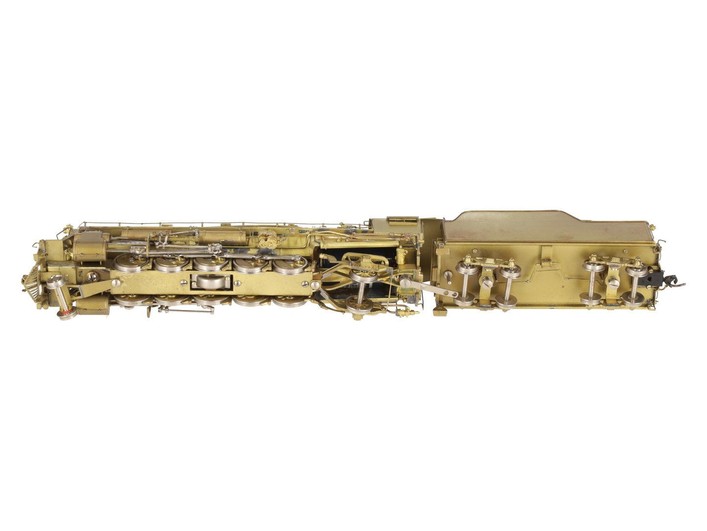 Key Imports HO BRASS Southern 2-10-2 Steam Locomotive & Tender VG/Box
