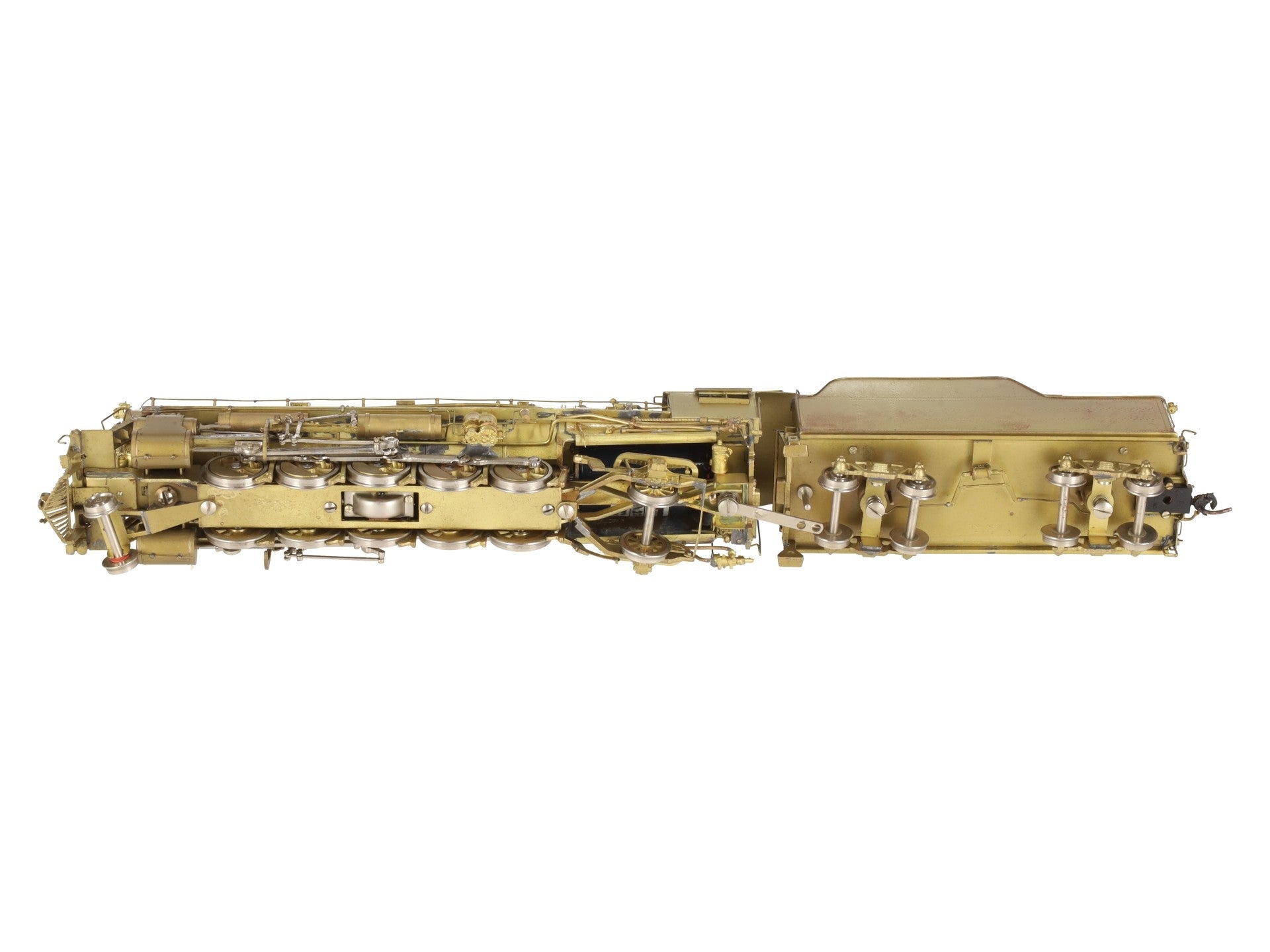 Key Imports HO BRASS Southern 2-10-2 Steam Locomotive & Tender VG/Box