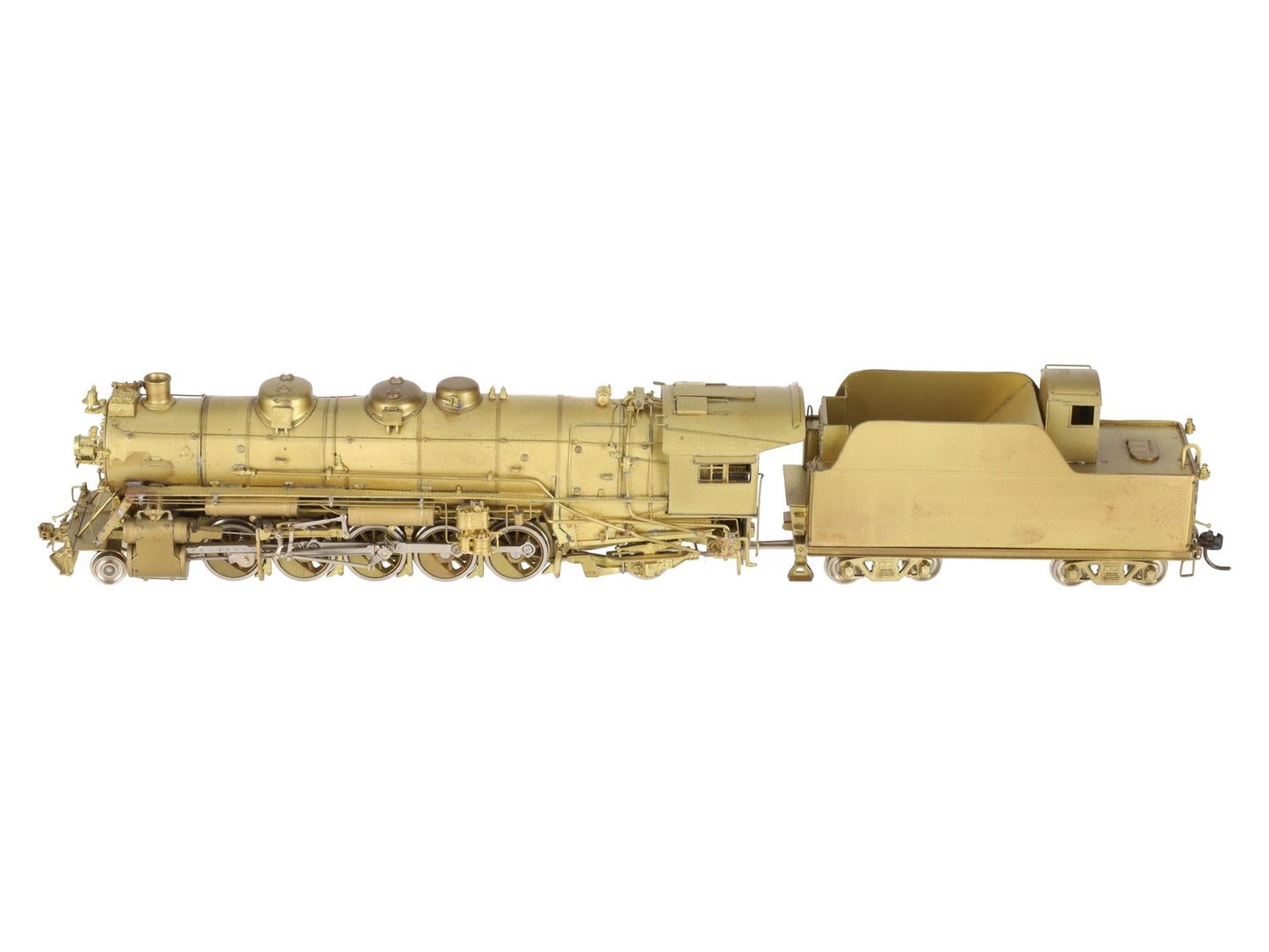 Key Imports HO BRASS Southern 2-10-2 Steam Locomotive & Tender VG/Box
