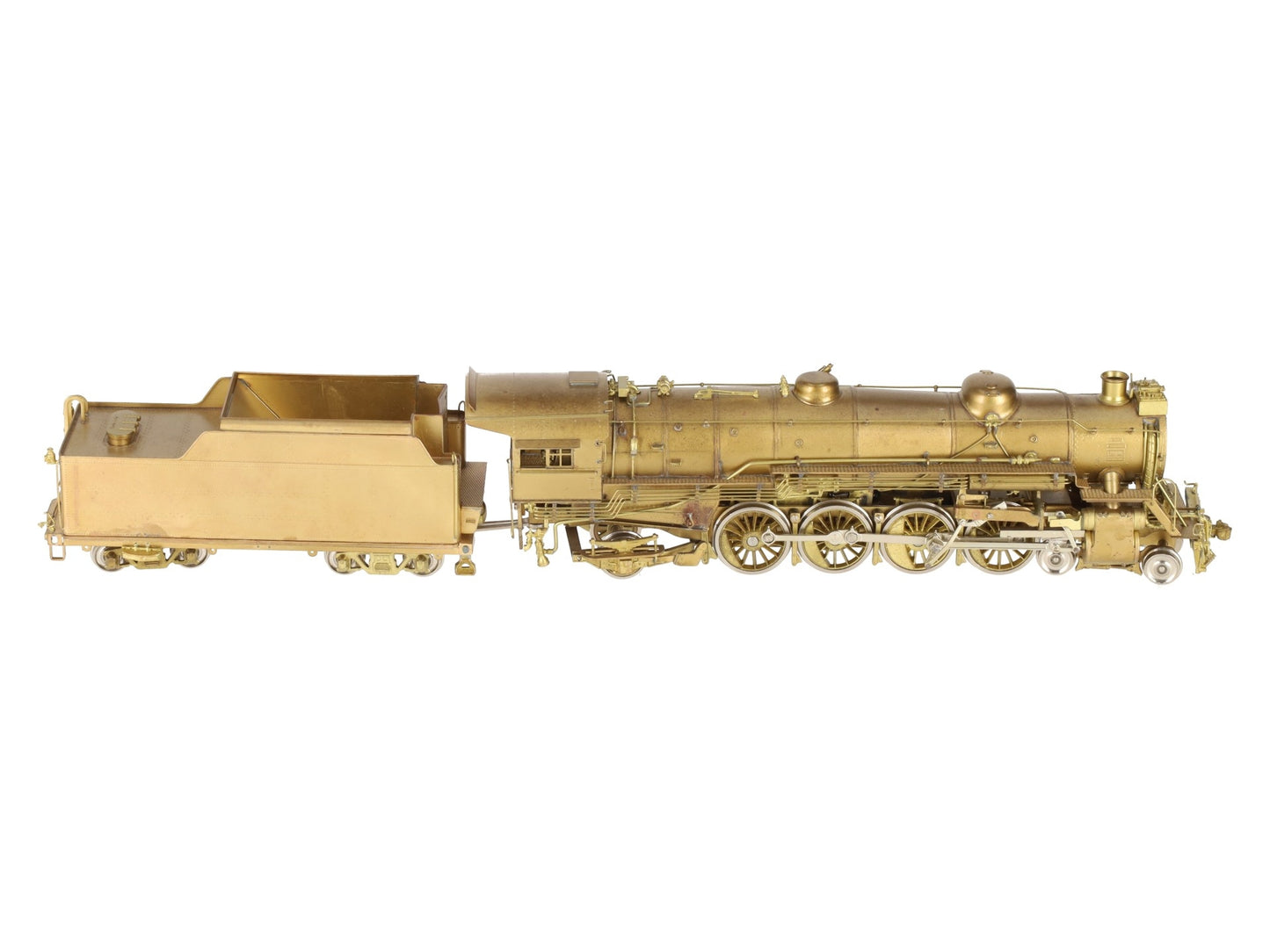 Key Imports BRASS HO Southern TS-1 4-8-2 Steam Locomotive & Tender EX/Box