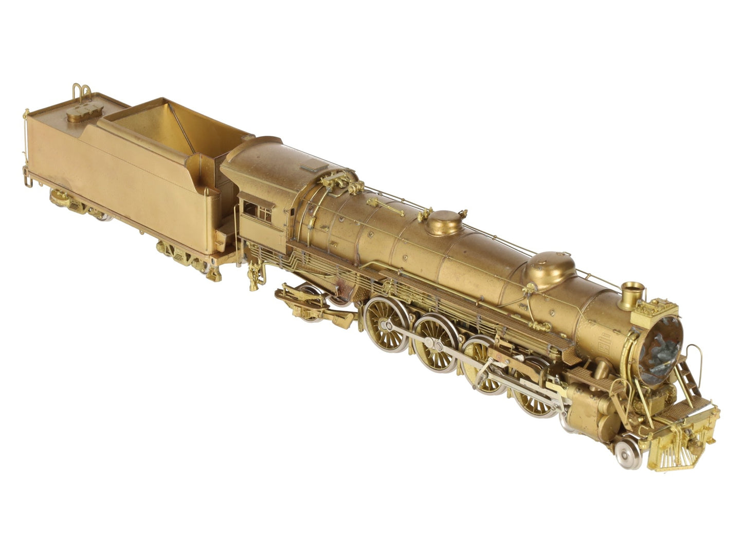 Key Imports BRASS HO Southern TS-1 4-8-2 Steam Locomotive & Tender EX/Box