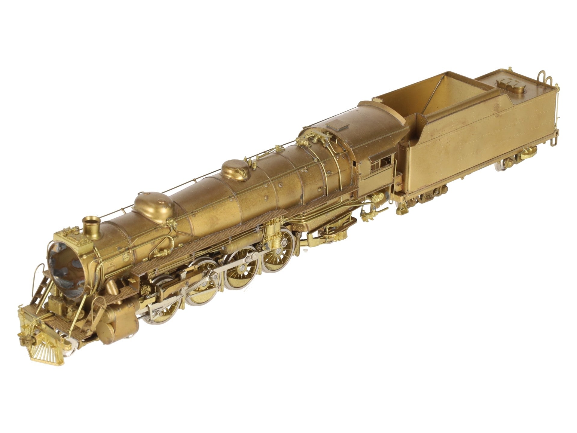 Key Imports BRASS HO Southern TS-1 4-8-2 Steam Locomotive & Tender EX/Box