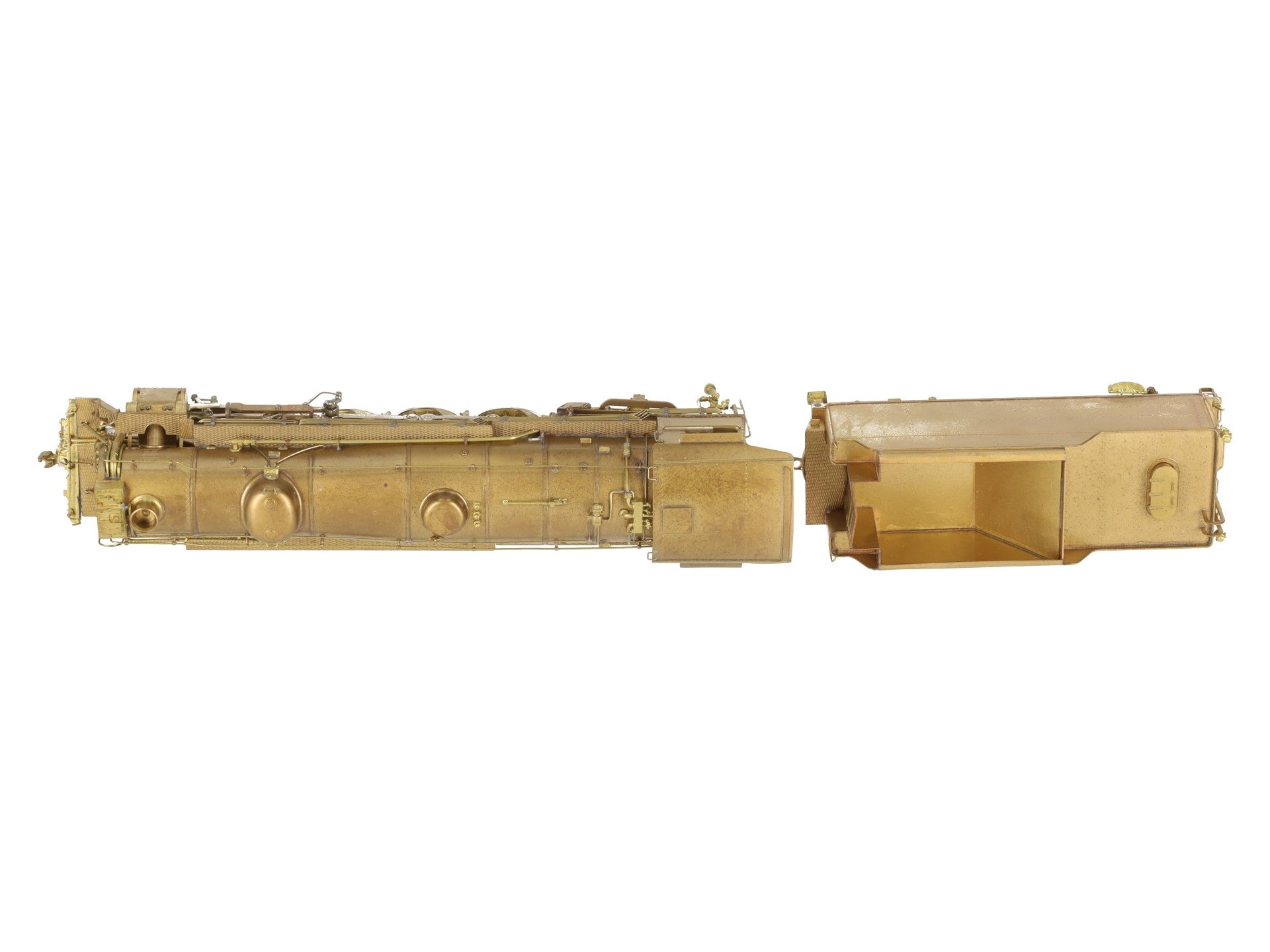 Key Imports BRASS HO Southern TS-1 4-8-2 Steam Locomotive & Tender EX/Box