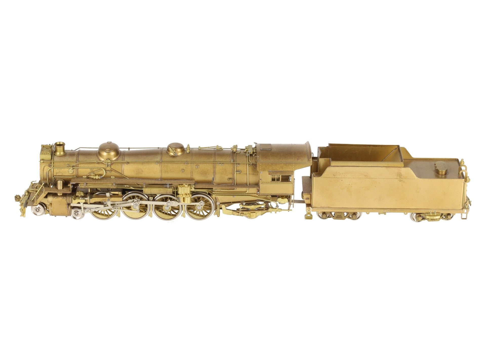 Key Imports BRASS HO Southern TS-1 4-8-2 Steam Locomotive & Tender EX/Box