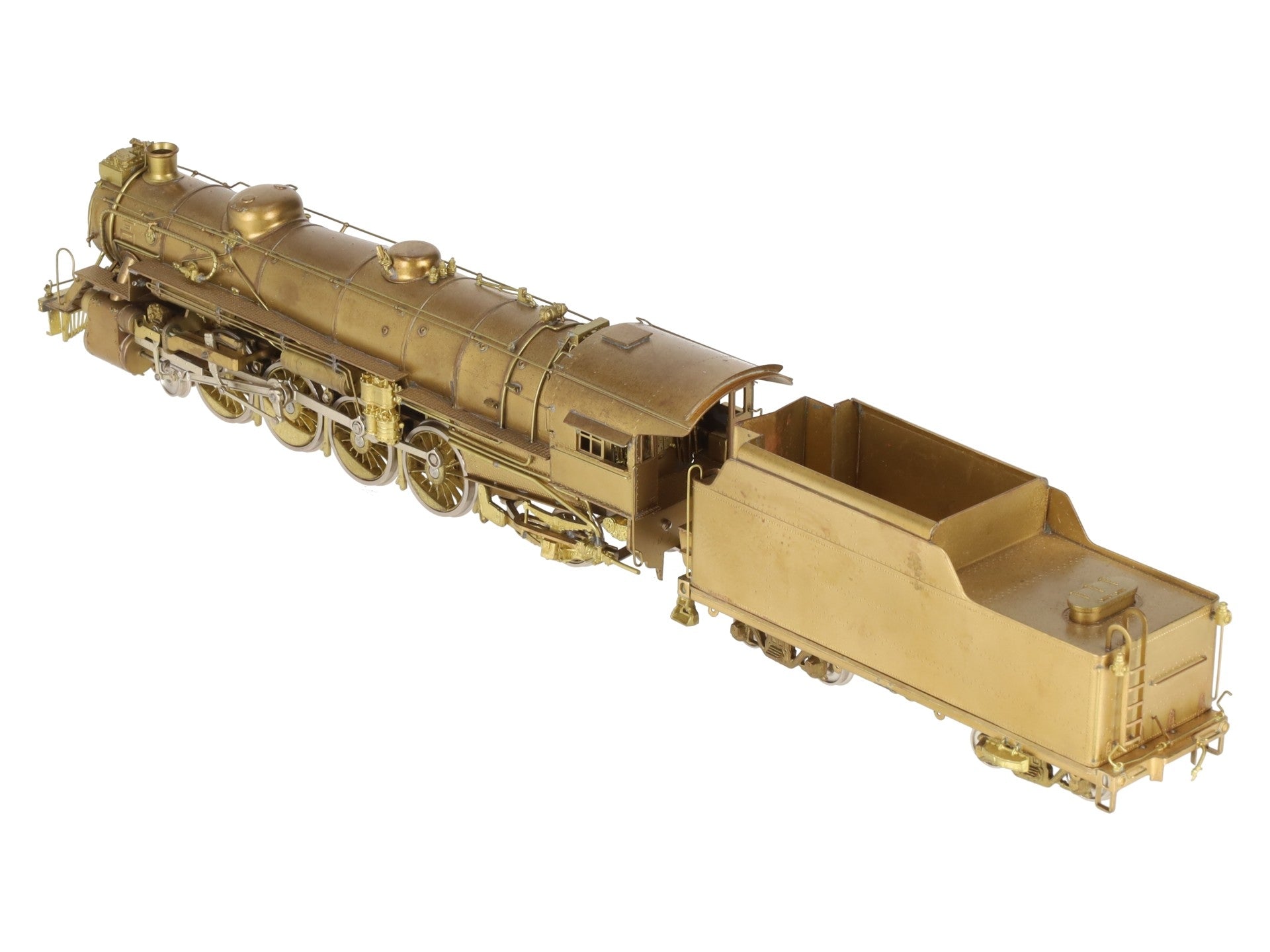 Key Imports BRASS HO Southern TS-1 4-8-2 Steam Locomotive & Tender EX/Box