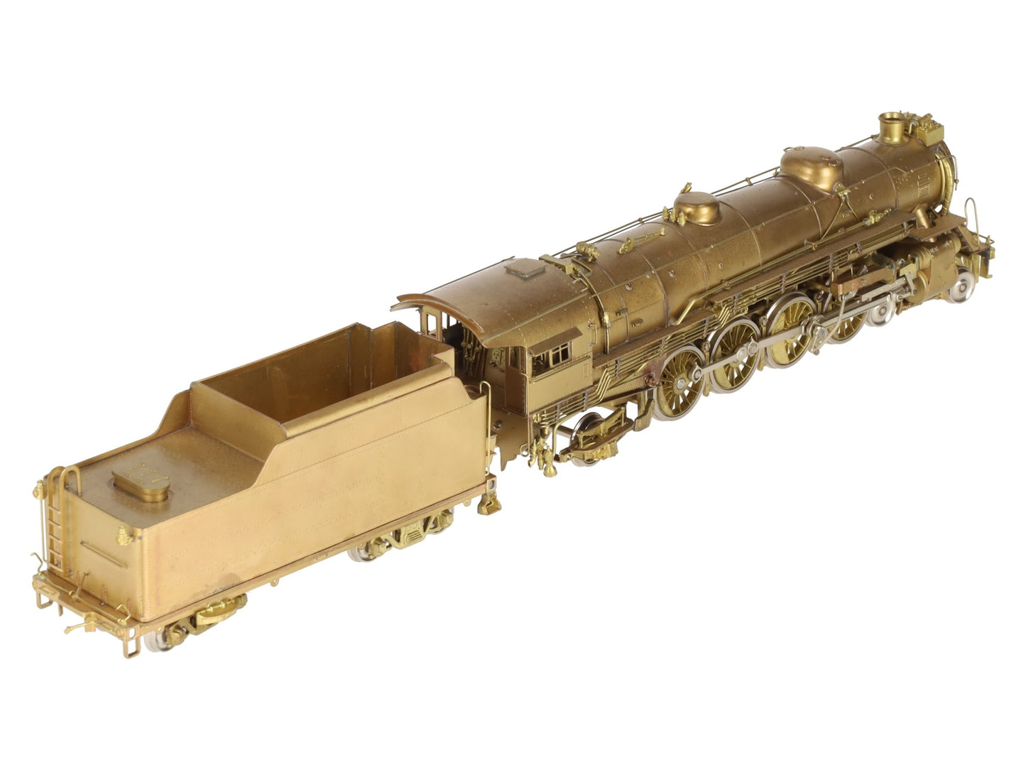 Key Imports BRASS HO Southern TS-1 4-8-2 Steam Locomotive & Tender EX/Box