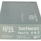 United Models HO Scale BRASS Southern Pacific 4-6-2 Steam Locomotive & Tender VG/Box