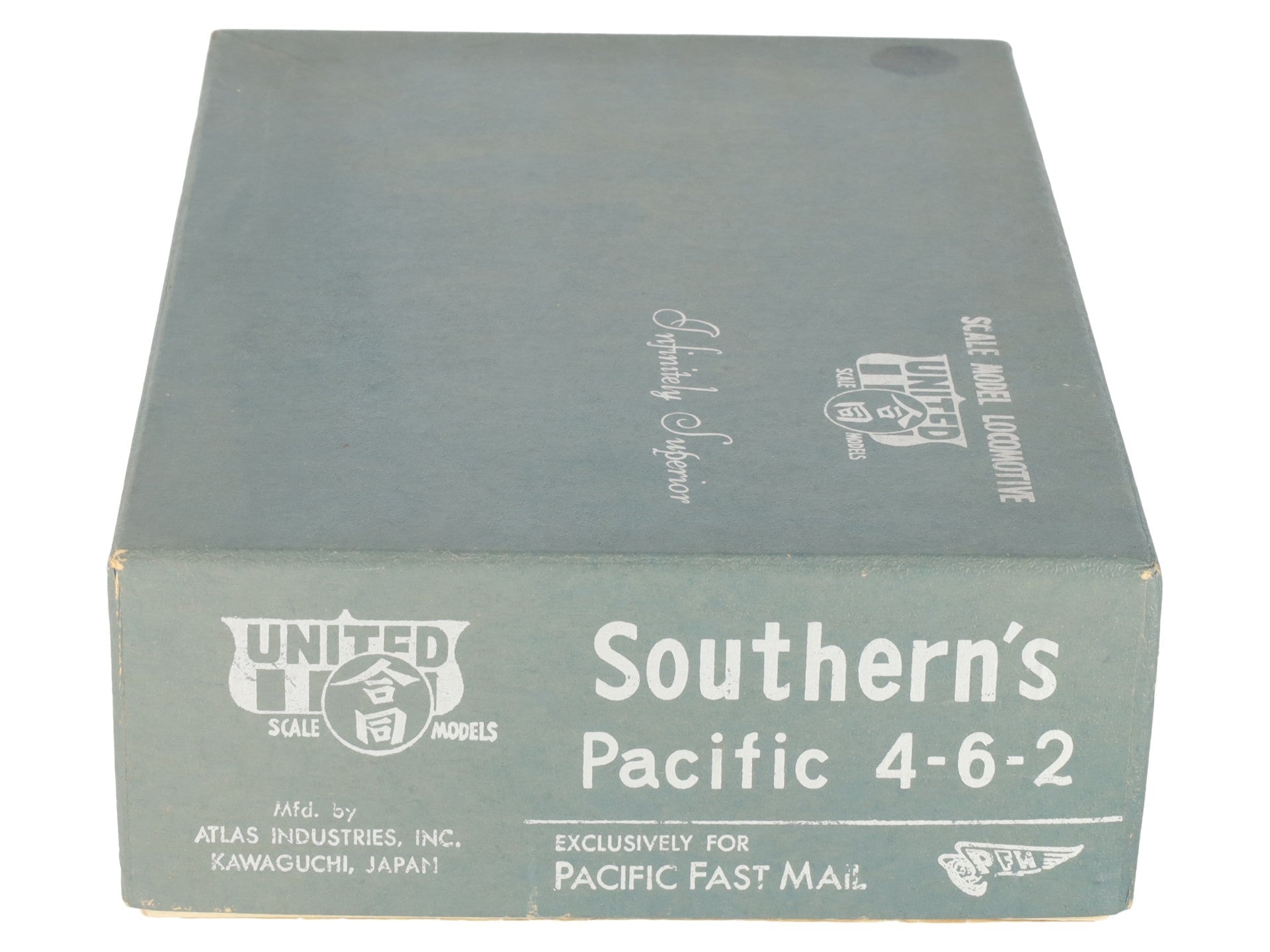 United Models HO Scale BRASS Southern Pacific 4-6-2 Steam Locomotive & Tender VG/Box