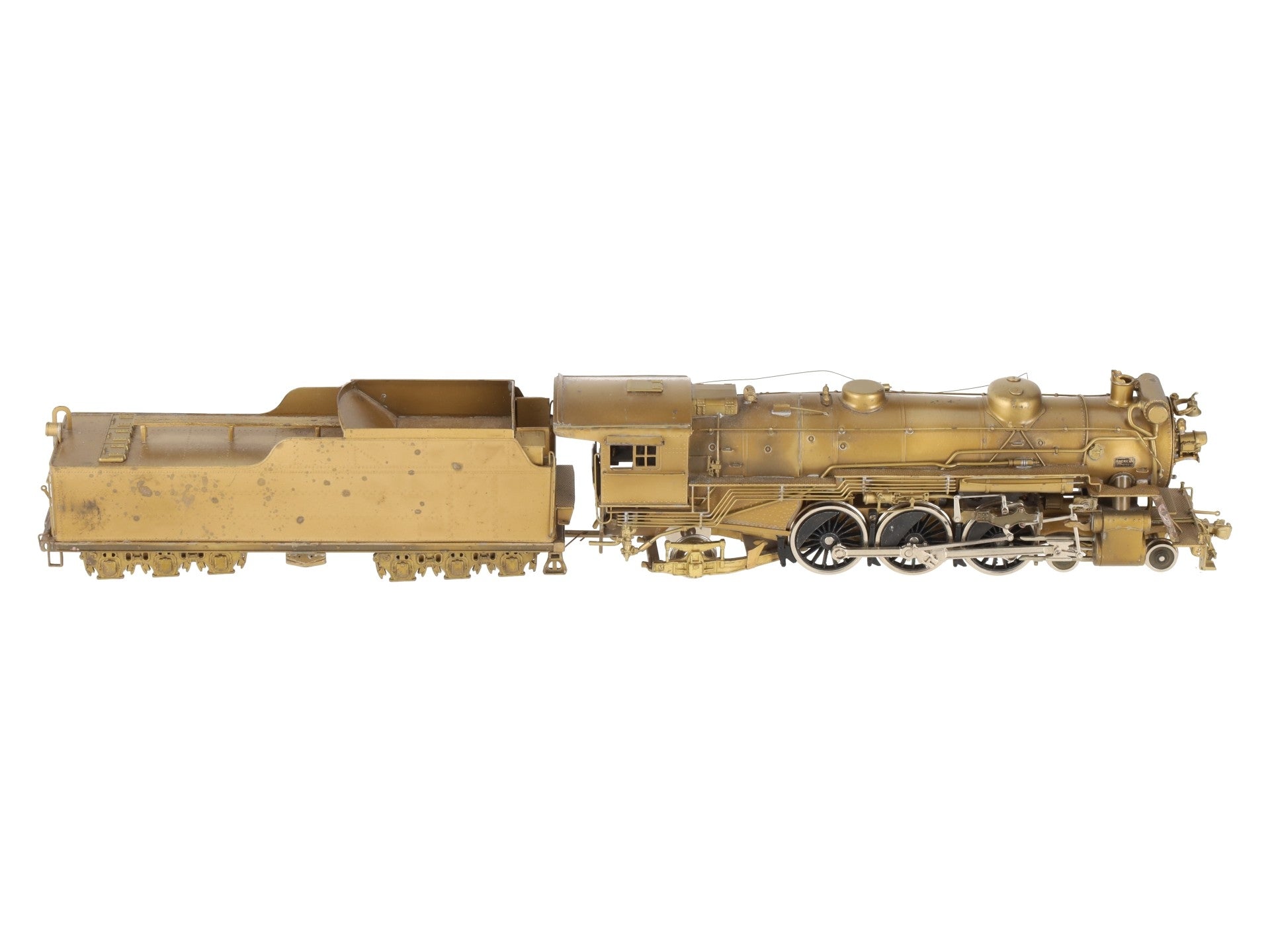 United Models HO Scale BRASS Southern Pacific 4-6-2 Steam Locomotive & Tender VG/Box