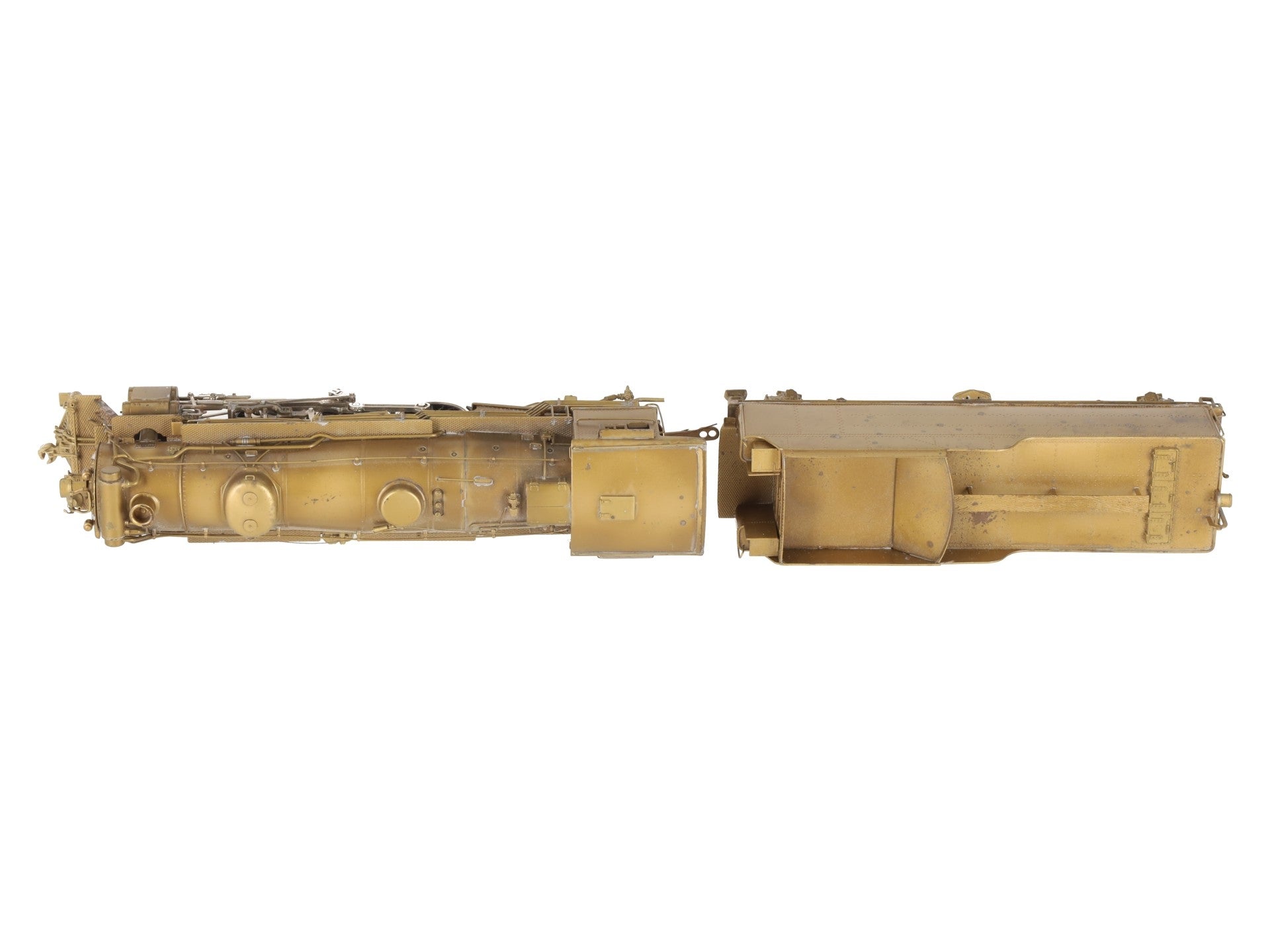United Models HO Scale BRASS Southern Pacific 4-6-2 Steam Locomotive & Tender VG/Box