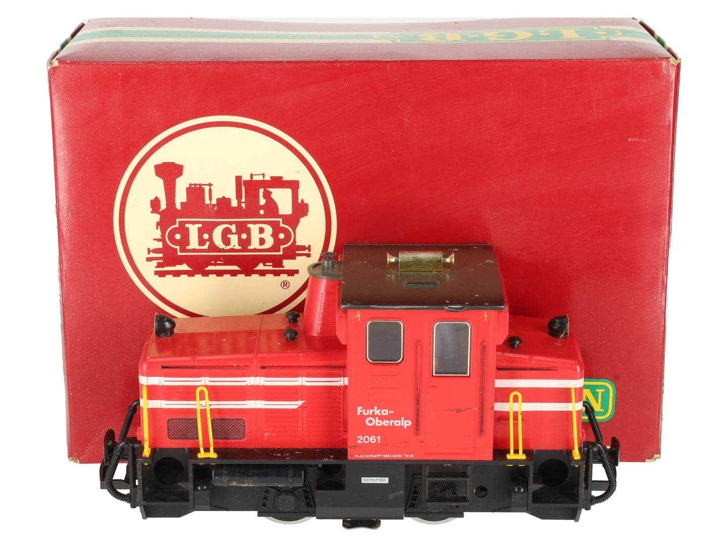 LGB 2061 G Scale Furka-Oberalp Diesel Switcher VG/Box