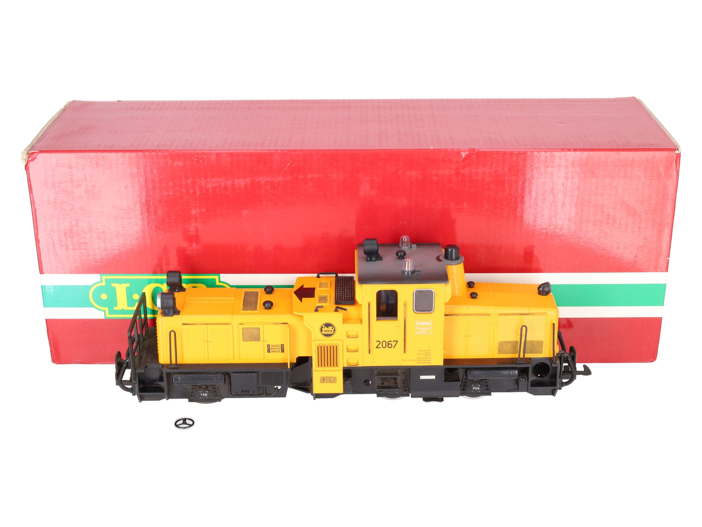LGB 20670 G Scale Track Cleaning Diesel Locomotive #2067 EX/Box